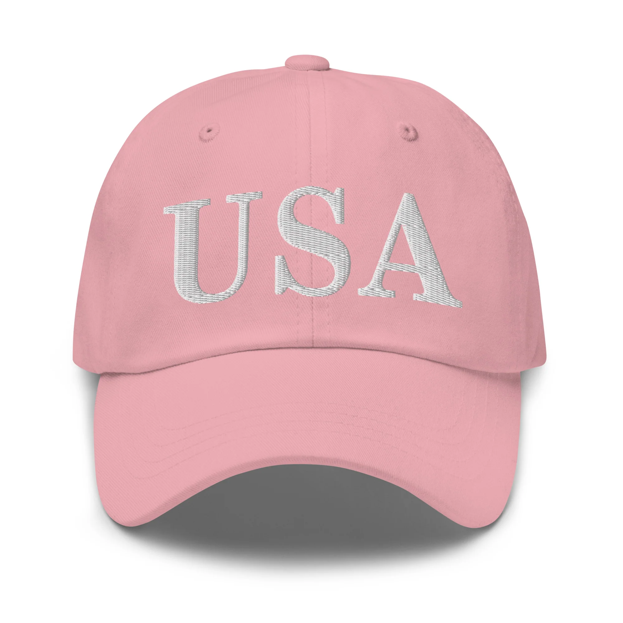Dad Hat - USA Dad Hats (White Embroidered) - Image 56