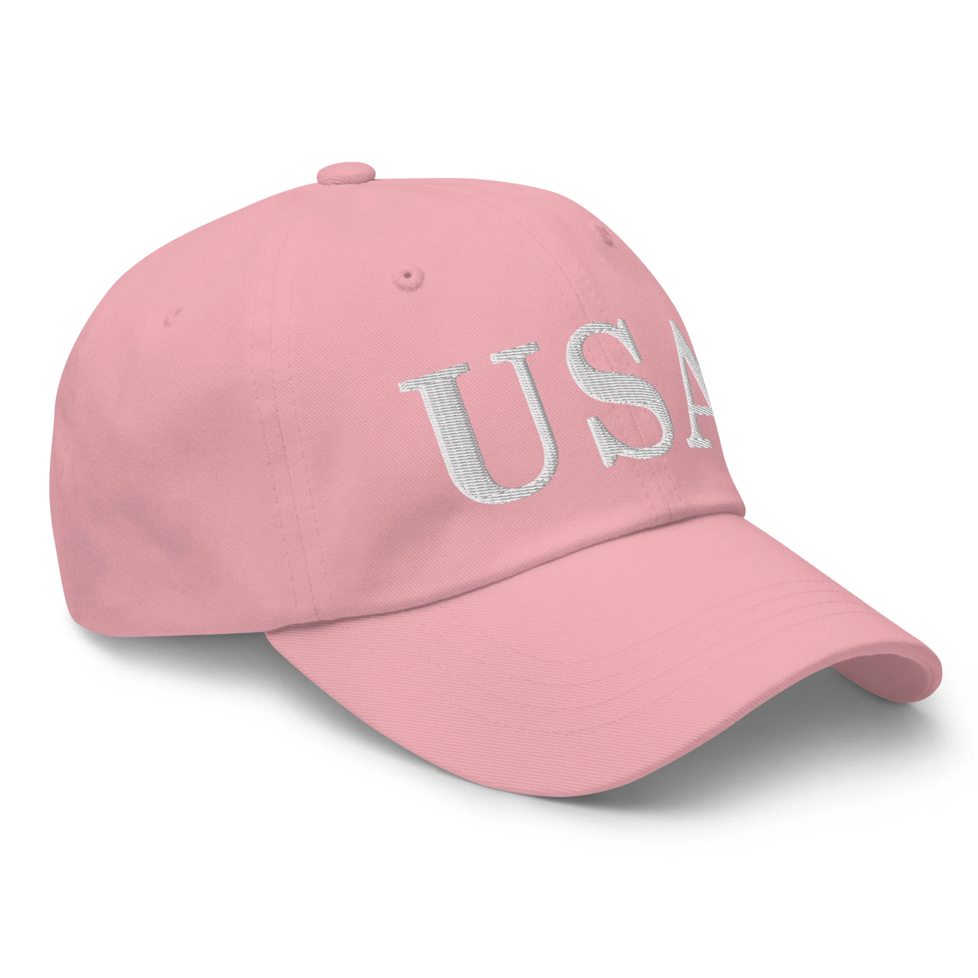Dad Hat - USA Dad Hats (White Embroidered) - Image 57