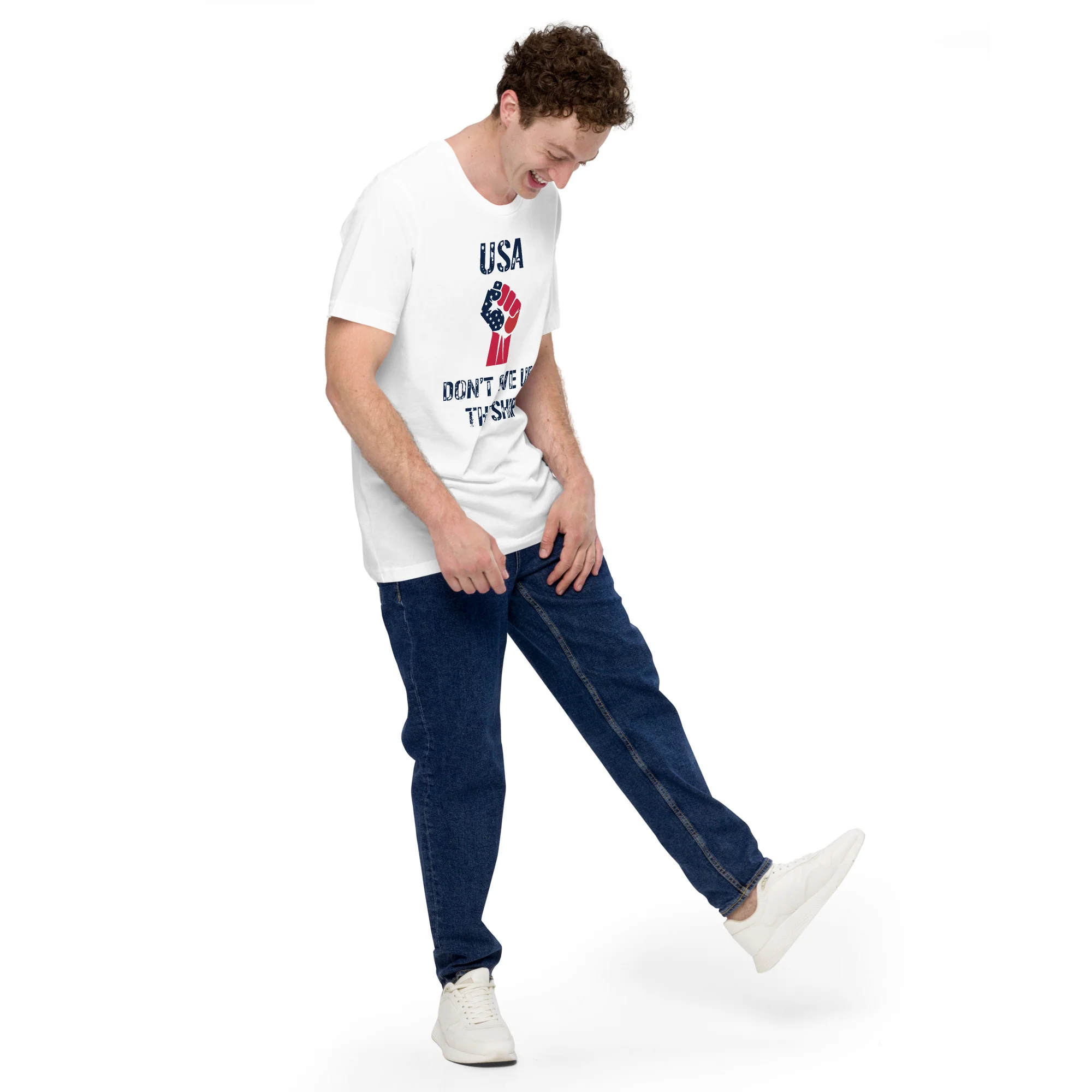 USA Don't Give Up The Ship T-Shirt | Unisex T-Shirts | DTF Printing - Image 15