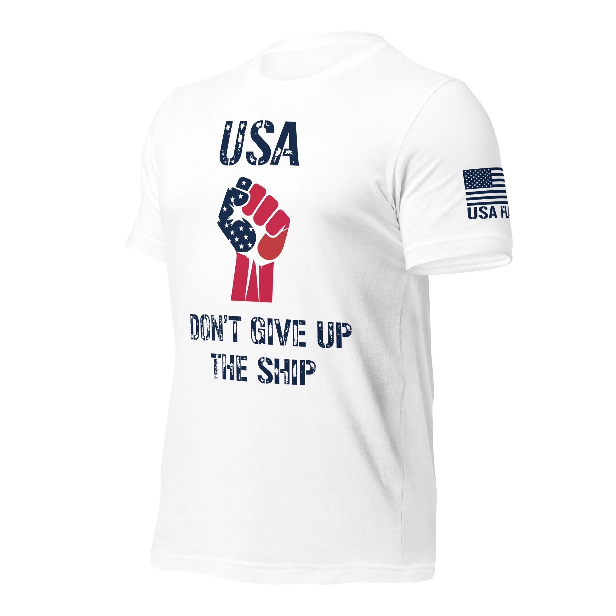 USA Don't Give Up The Ship T-Shirt | Unisex T-Shirts | DTF Printing - Image 3