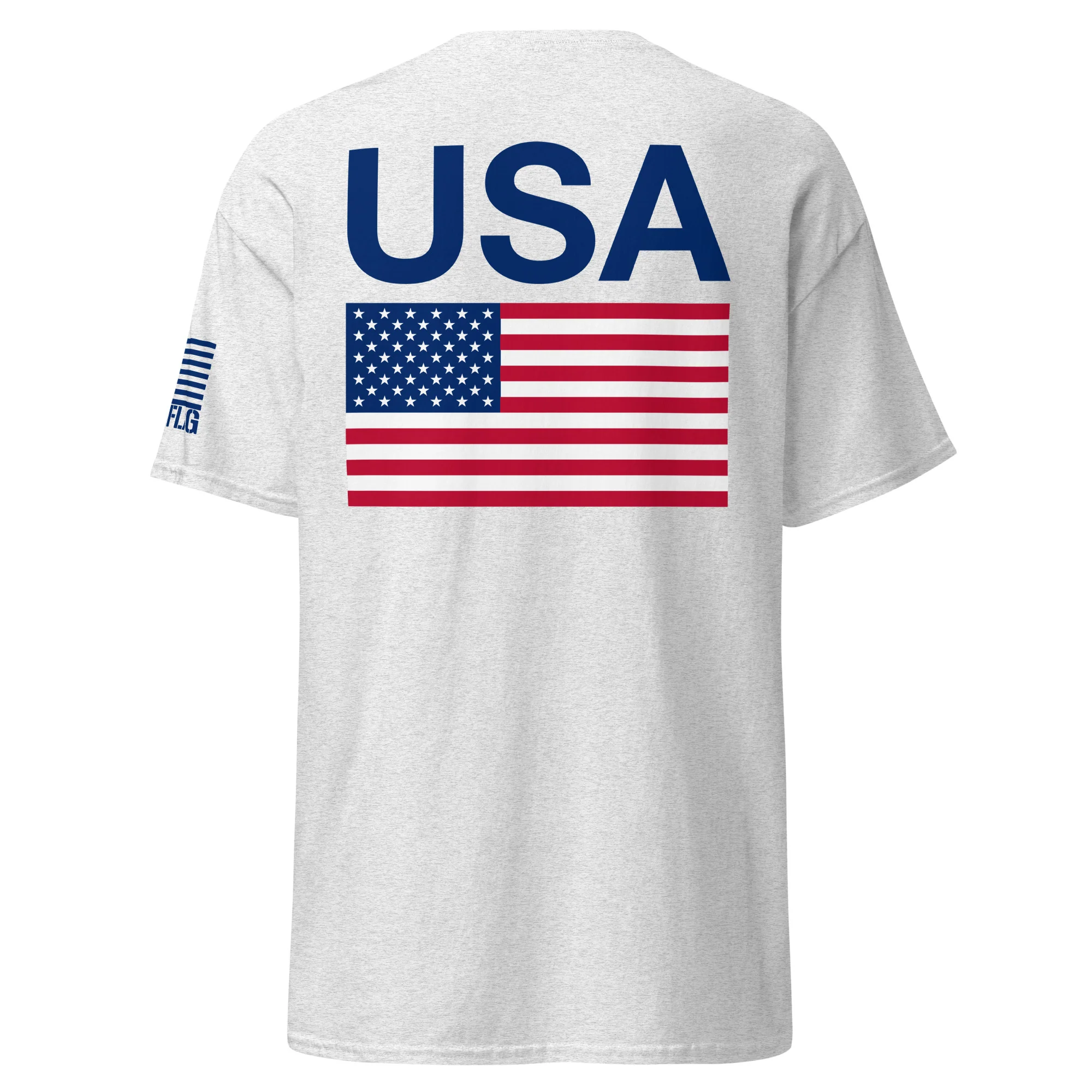 USA Flag & American Flag T-Shirts | Unisex Classic Tees | Gildan 5000 - Image 2