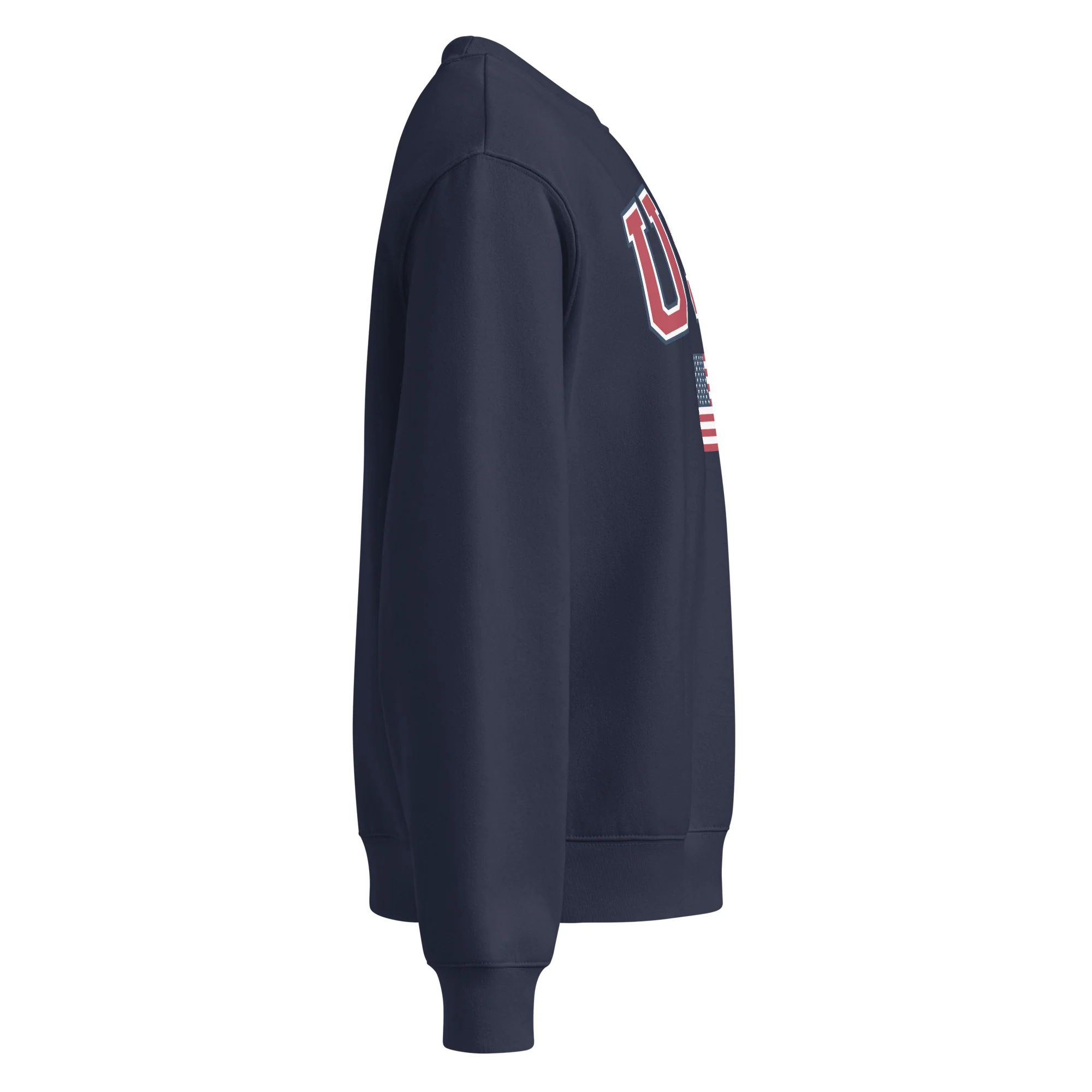 USA Flag Oversized Heavyweight Sweatshirt | Unisex Fit - Image 12