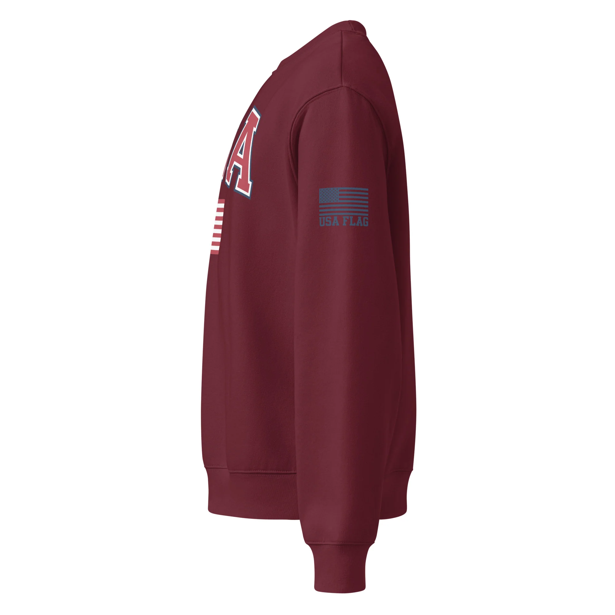 USA Flag Oversized Heavyweight Sweatshirt | Unisex Fit - Image 15