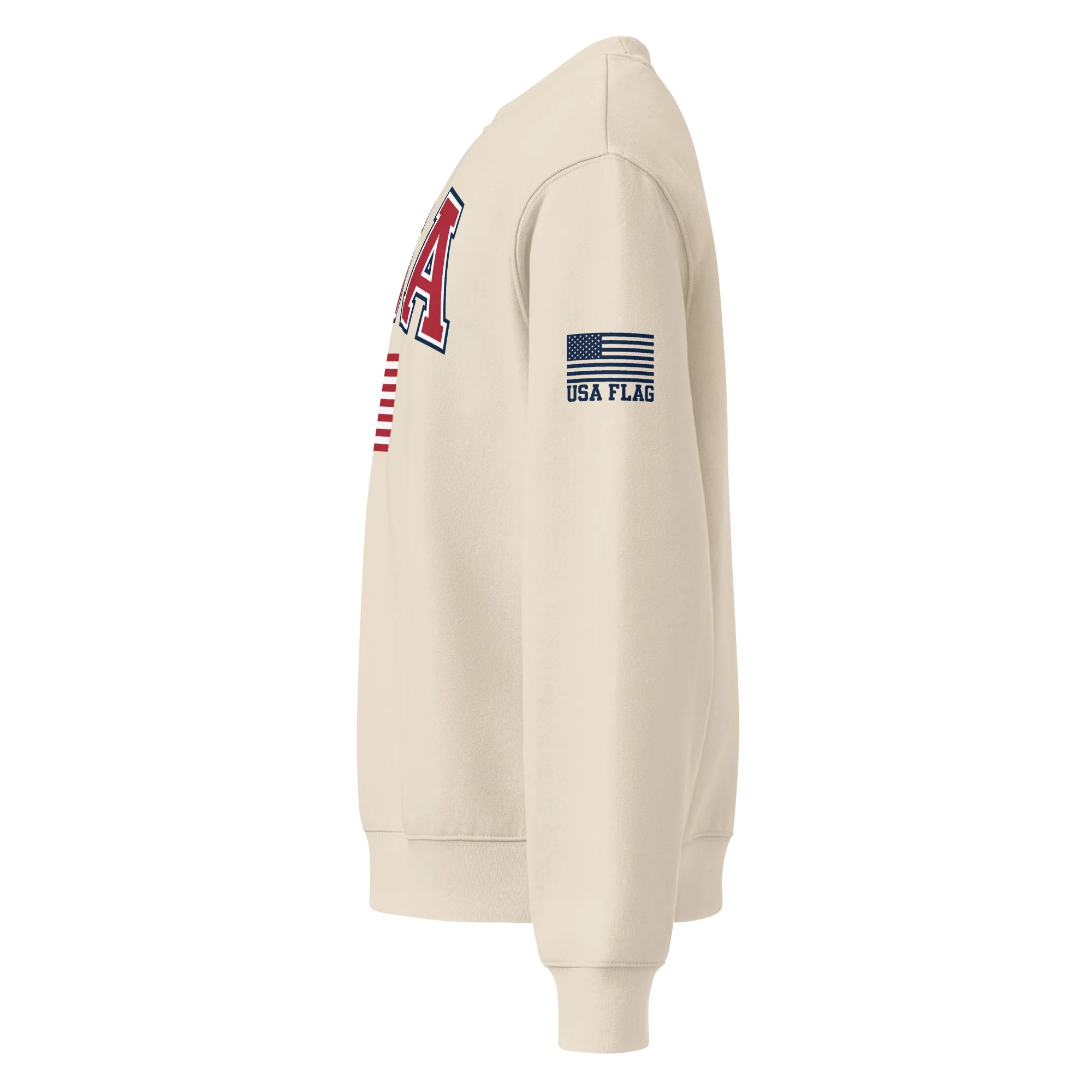 USA Flag Oversized Heavyweight Sweatshirt | Unisex Fit - Image 19