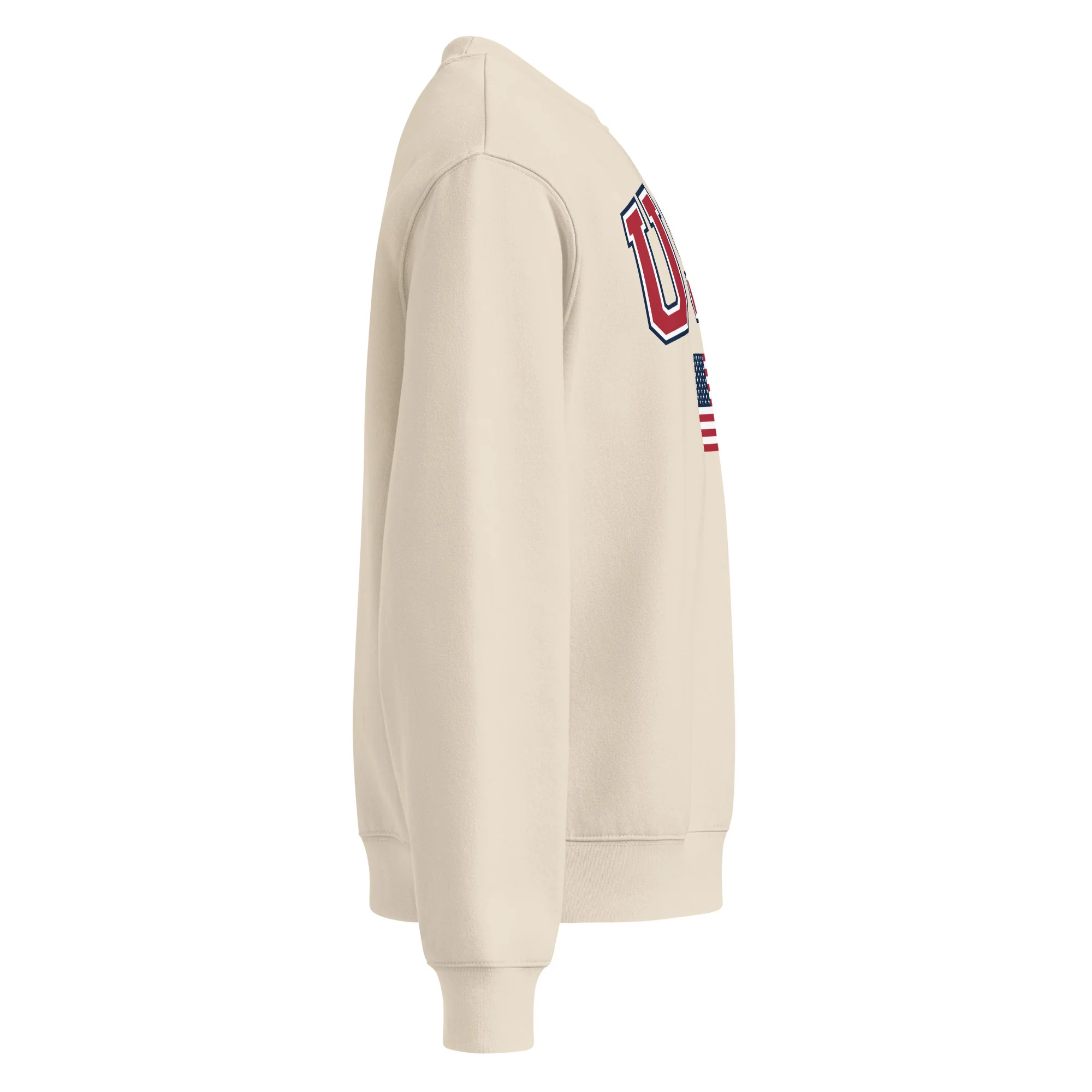 USA Flag Oversized Heavyweight Sweatshirt | Unisex Fit - Image 20