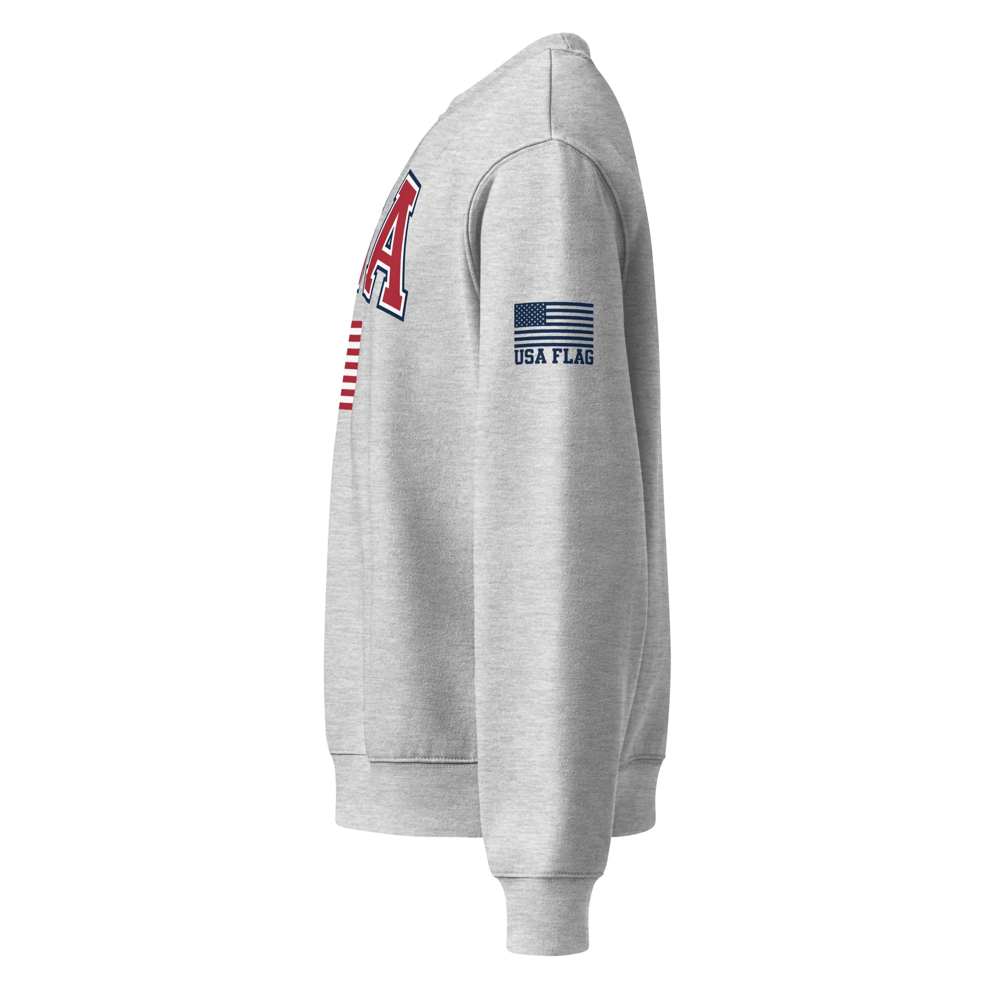 USA Flag Oversized Heavyweight Sweatshirt | Unisex Fit - Image 23