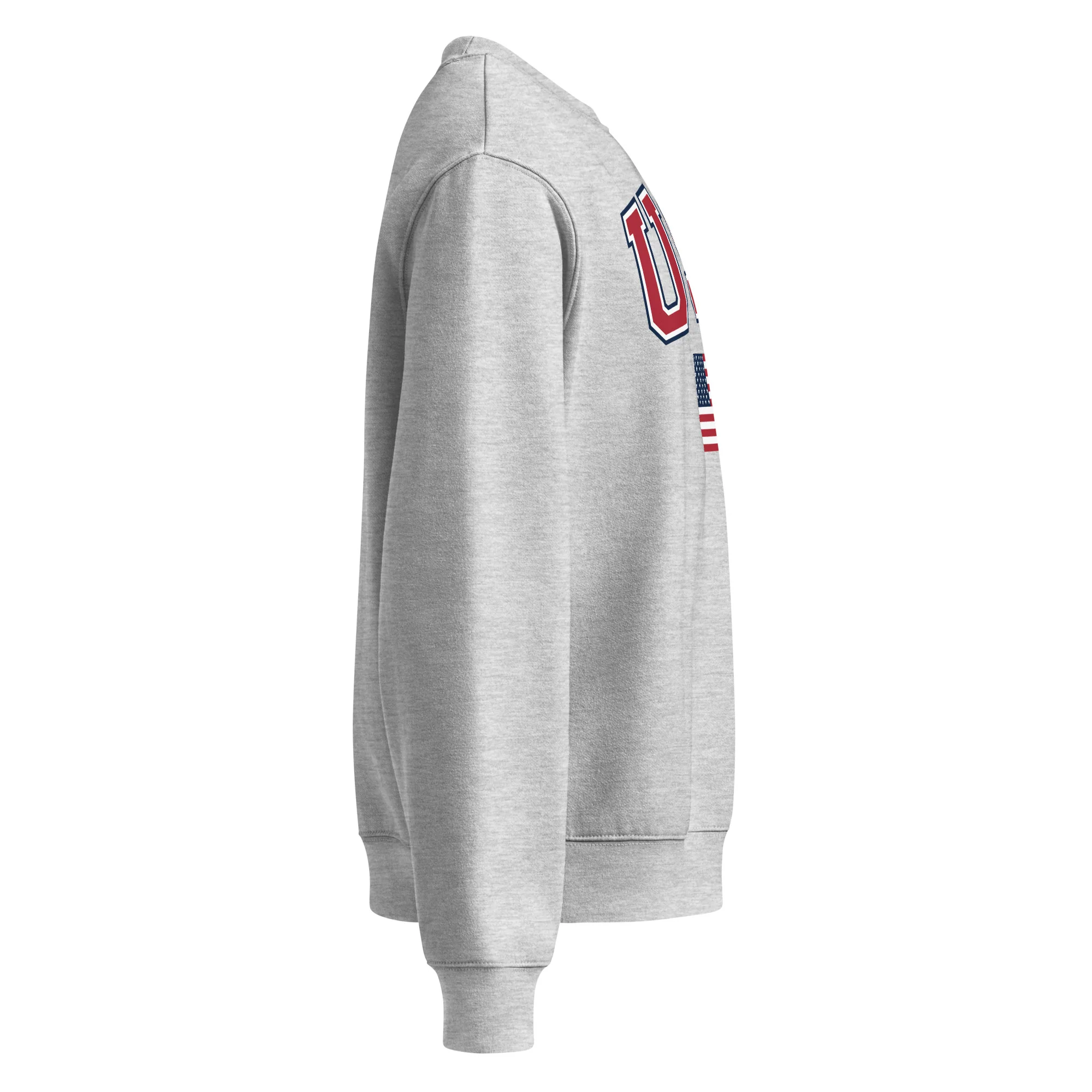 USA Flag Oversized Heavyweight Sweatshirt | Unisex Fit - Image 24