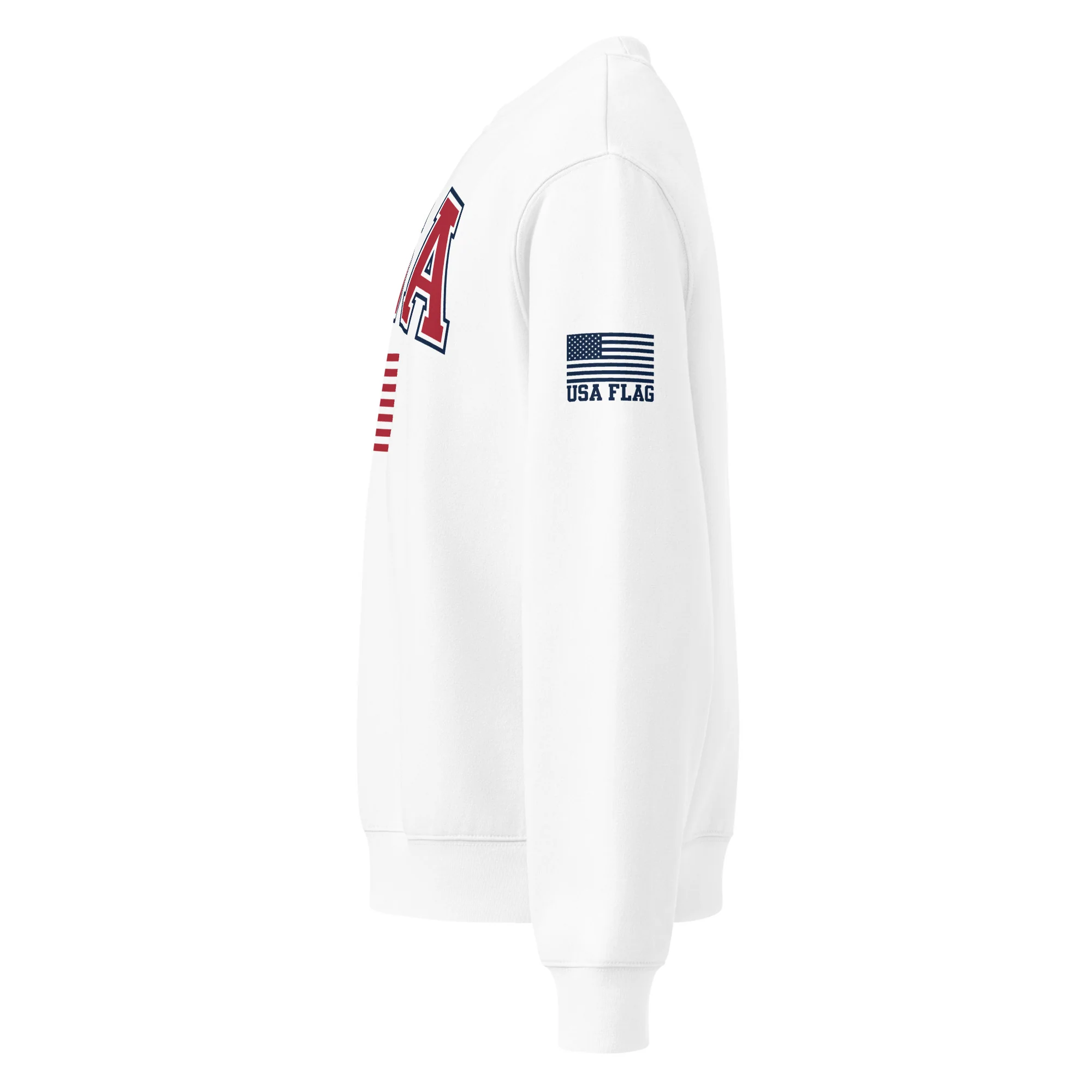 USA Flag Oversized Heavyweight Sweatshirt | Unisex Fit - Image 27