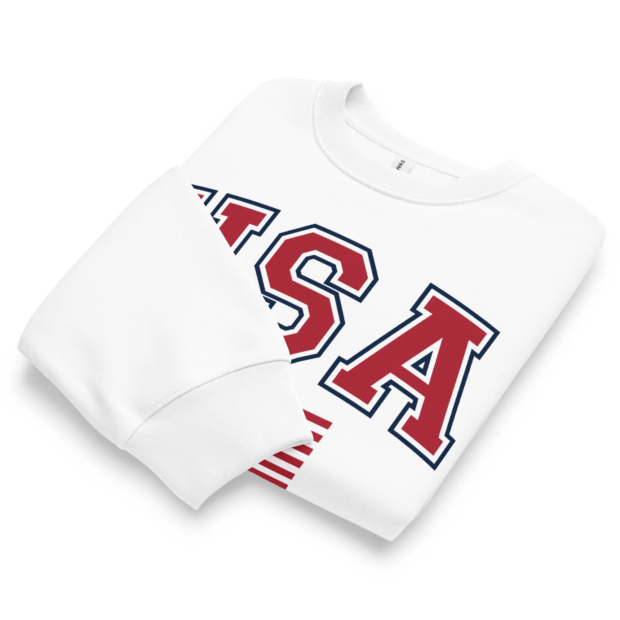 USA Flag Oversized Heavyweight Sweatshirt | Unisex Fit - Image 29