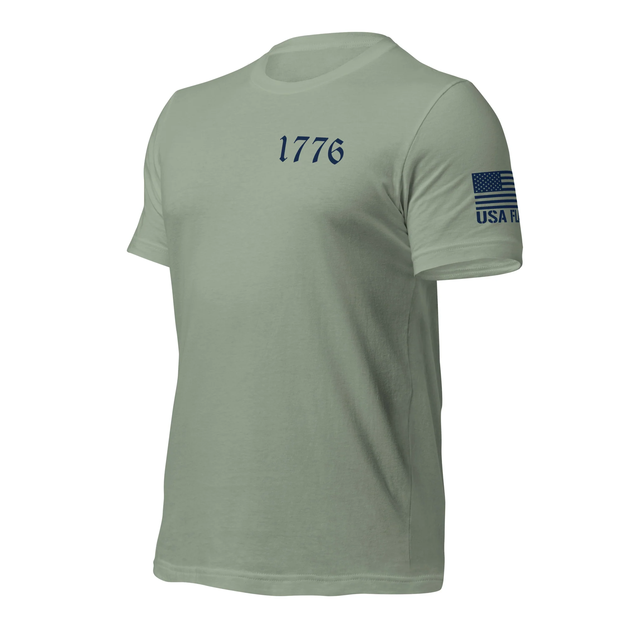 USA Flag T-Shirt Back-Side Logo | Unisex T-Shirts | DTF Printing - Image 60
