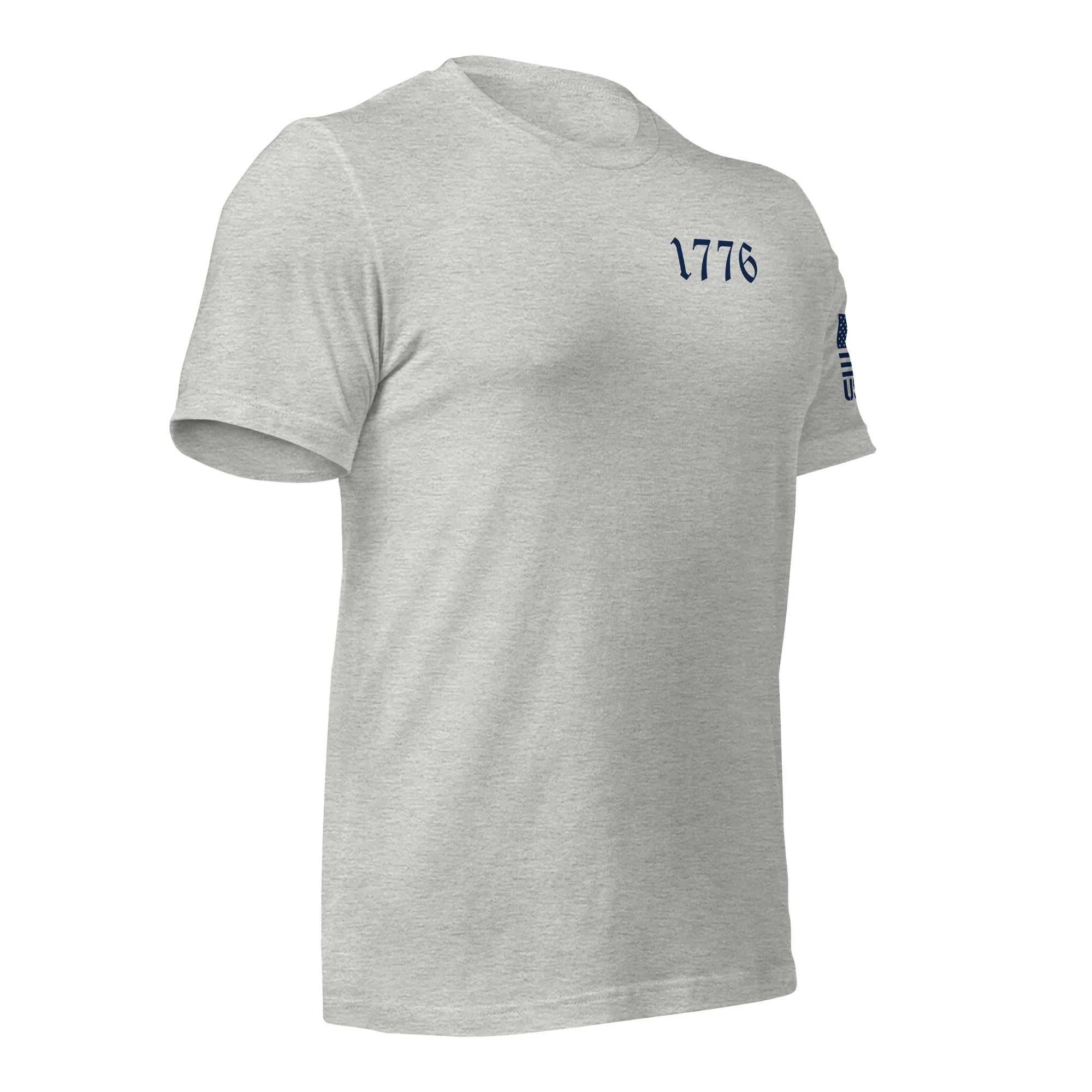 USA Flag T-Shirt Back-Side Logo | Unisex T-Shirts | DTF Printing - Image 69