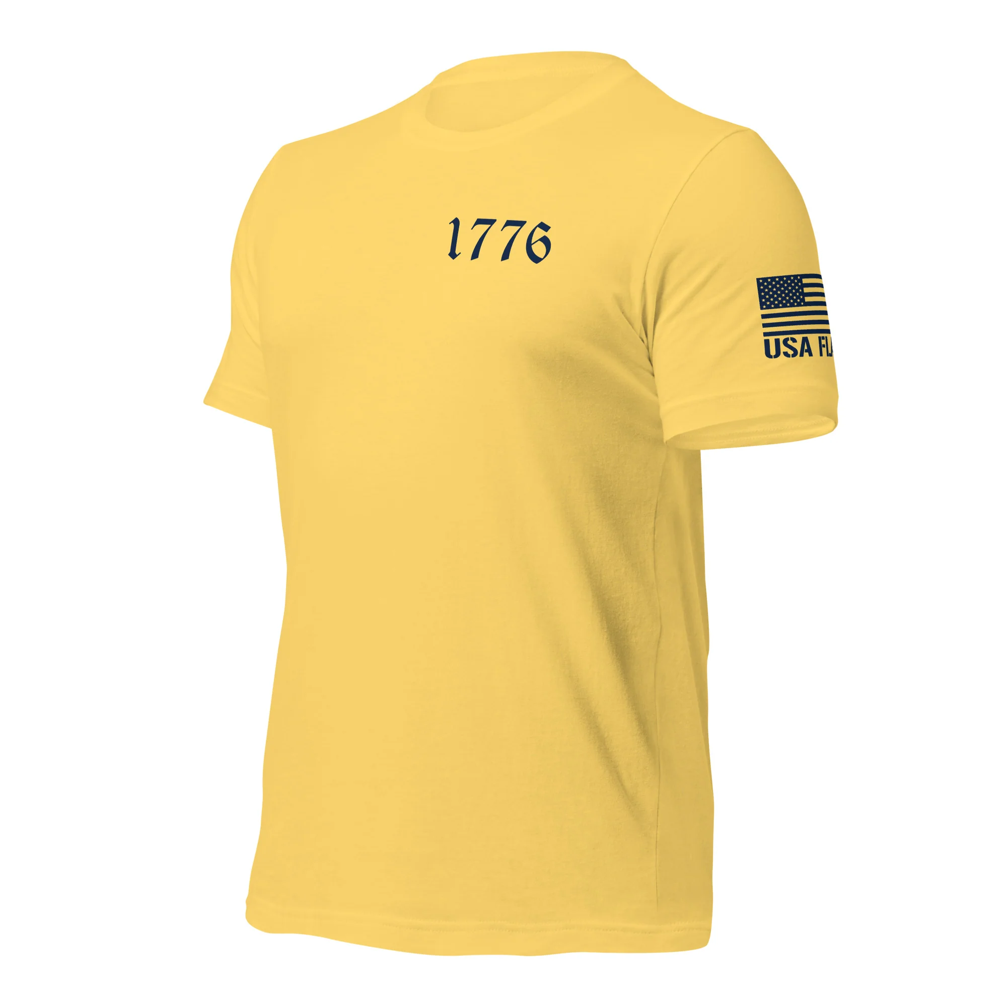 USA Flag T-Shirt Back-Side Logo | Unisex T-Shirts | DTF Printing - Image 72