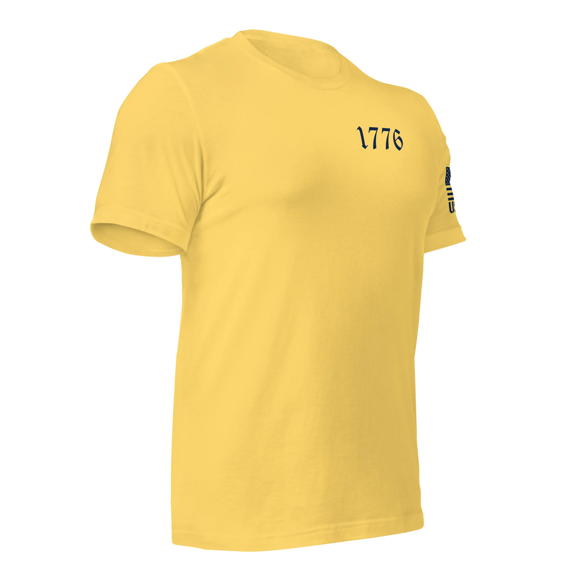 USA Flag T-Shirt Back-Side Logo | Unisex T-Shirts | DTF Printing - Image 73
