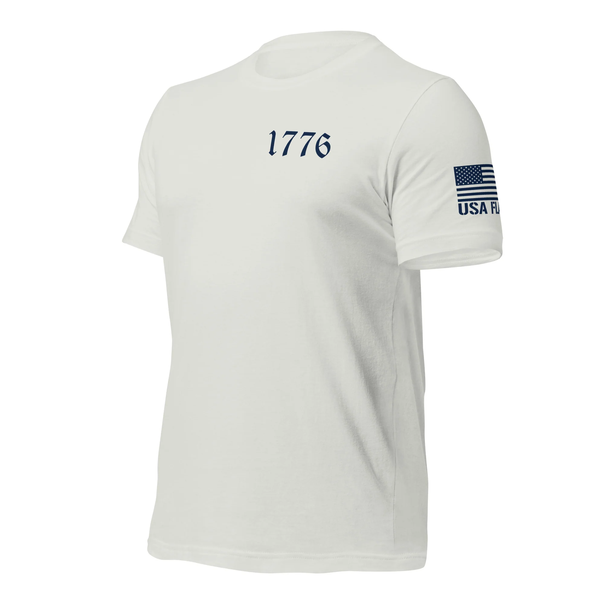 USA Flag T-Shirt Back-Side Logo | Unisex T-Shirts | DTF Printing - Image 76