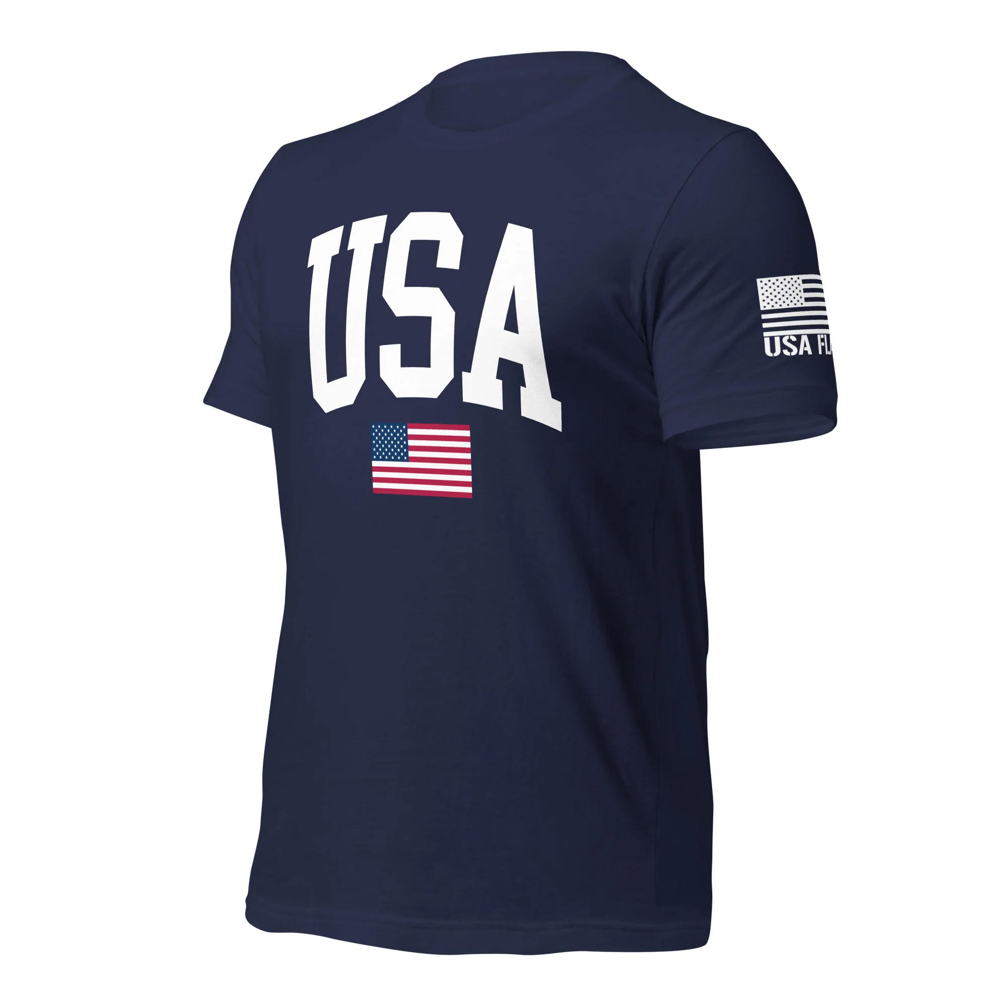 USA Flag T-Shirt Mens & Ladies Unisex Tee | DTF Printing - Image 35