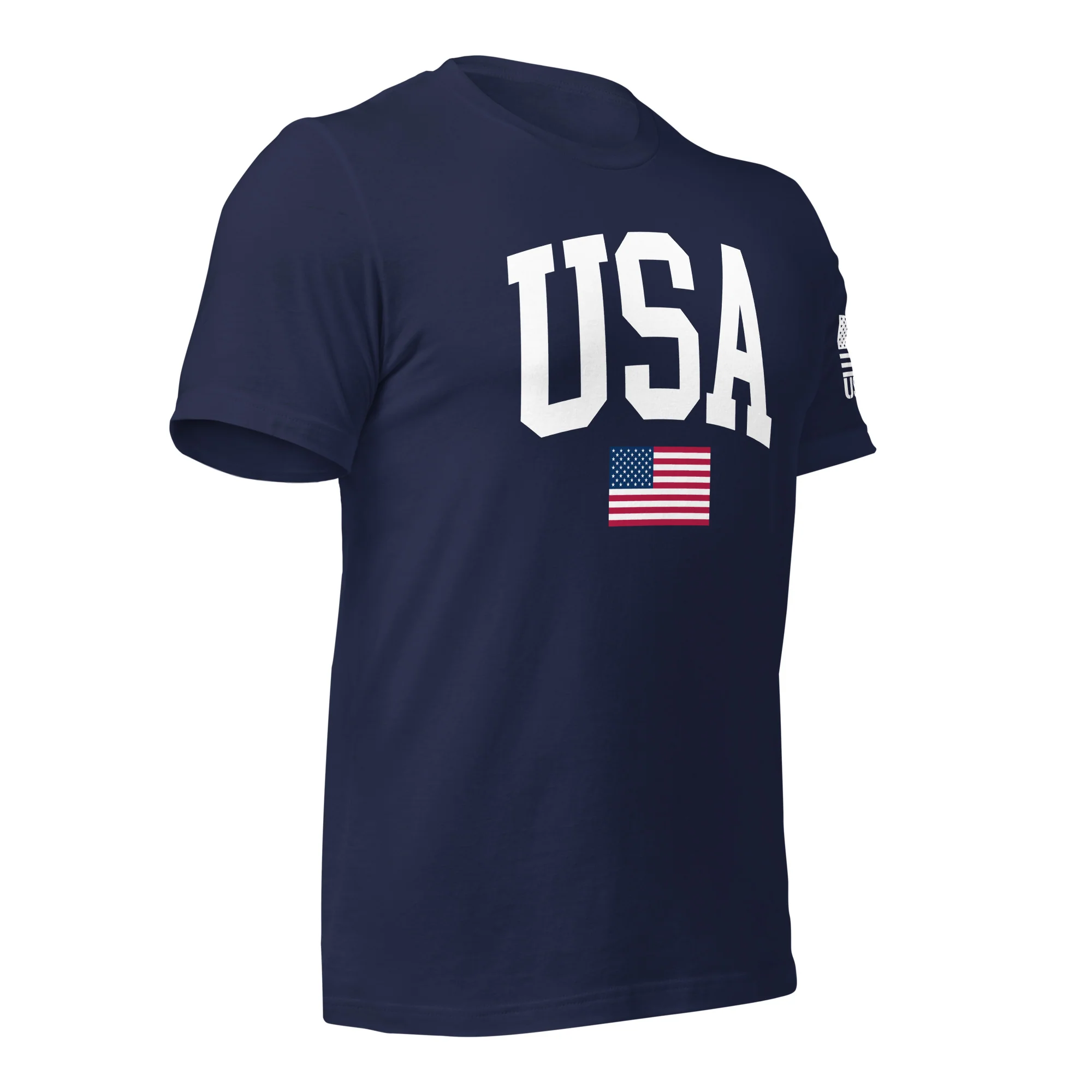 USA Flag T-Shirt Mens & Ladies Unisex Tee | DTF Printing - Image 36