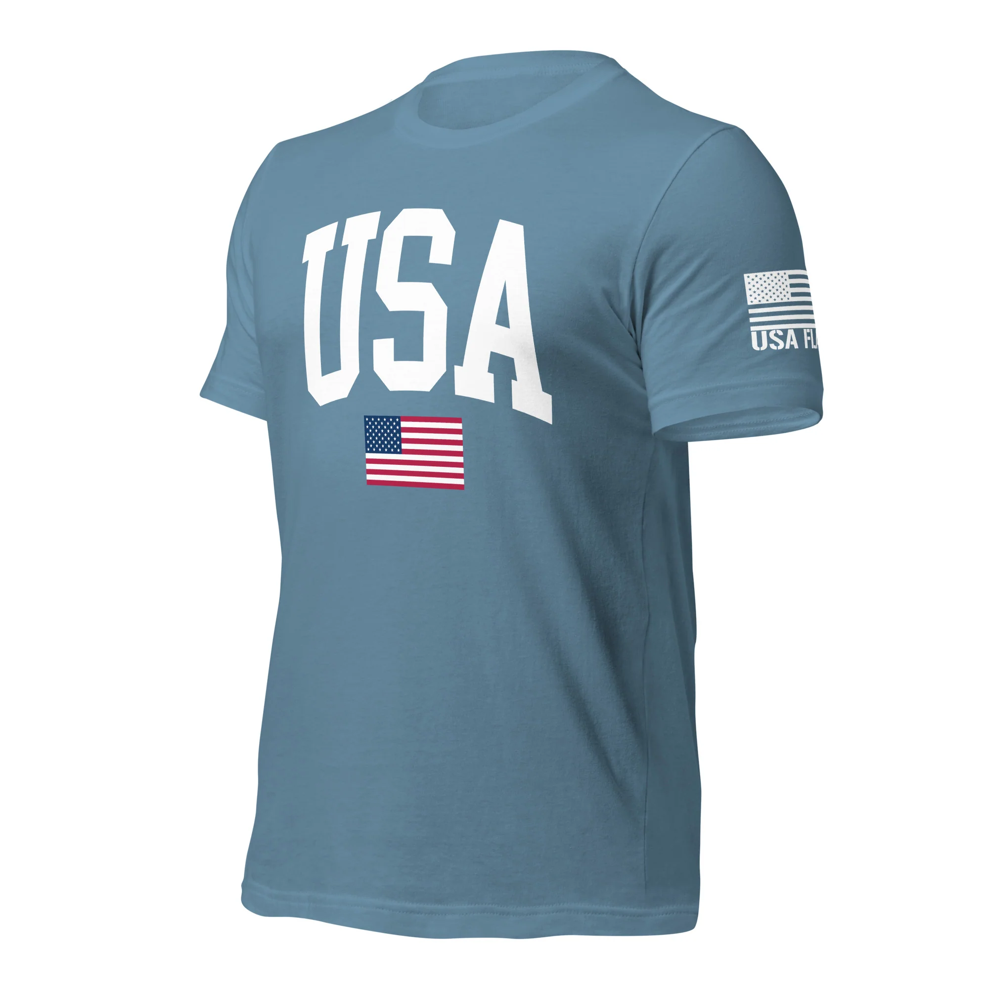 USA Flag T-Shirt Mens & Ladies Unisex Tee | DTF Printing - Image 43