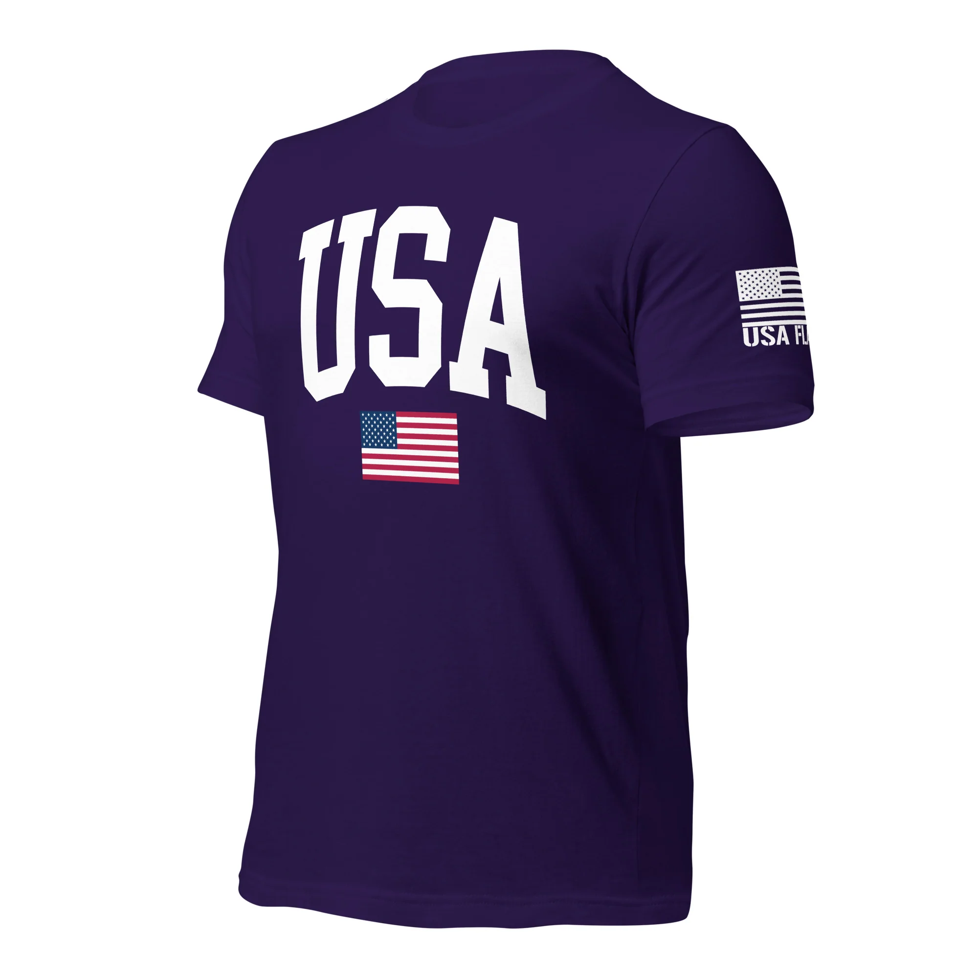 USA Flag T-Shirt Mens & Ladies Unisex Tee | DTF Printing - Image 48