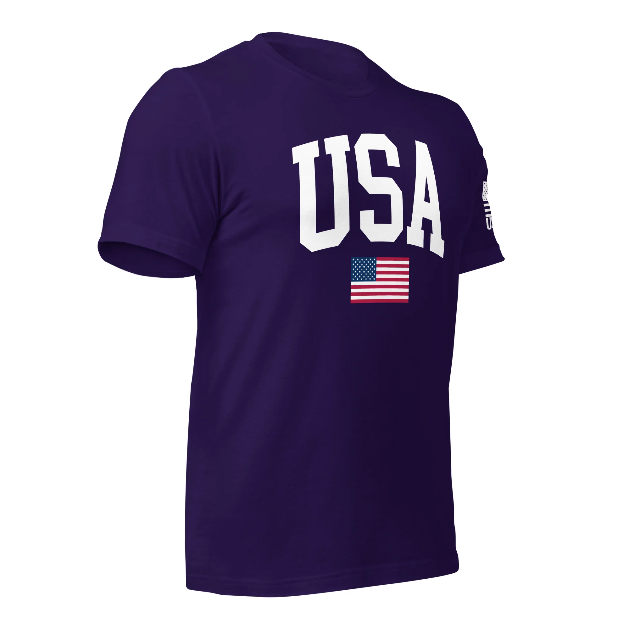 USA Flag T-Shirt Mens & Ladies Unisex Tee | DTF Printing - Image 49