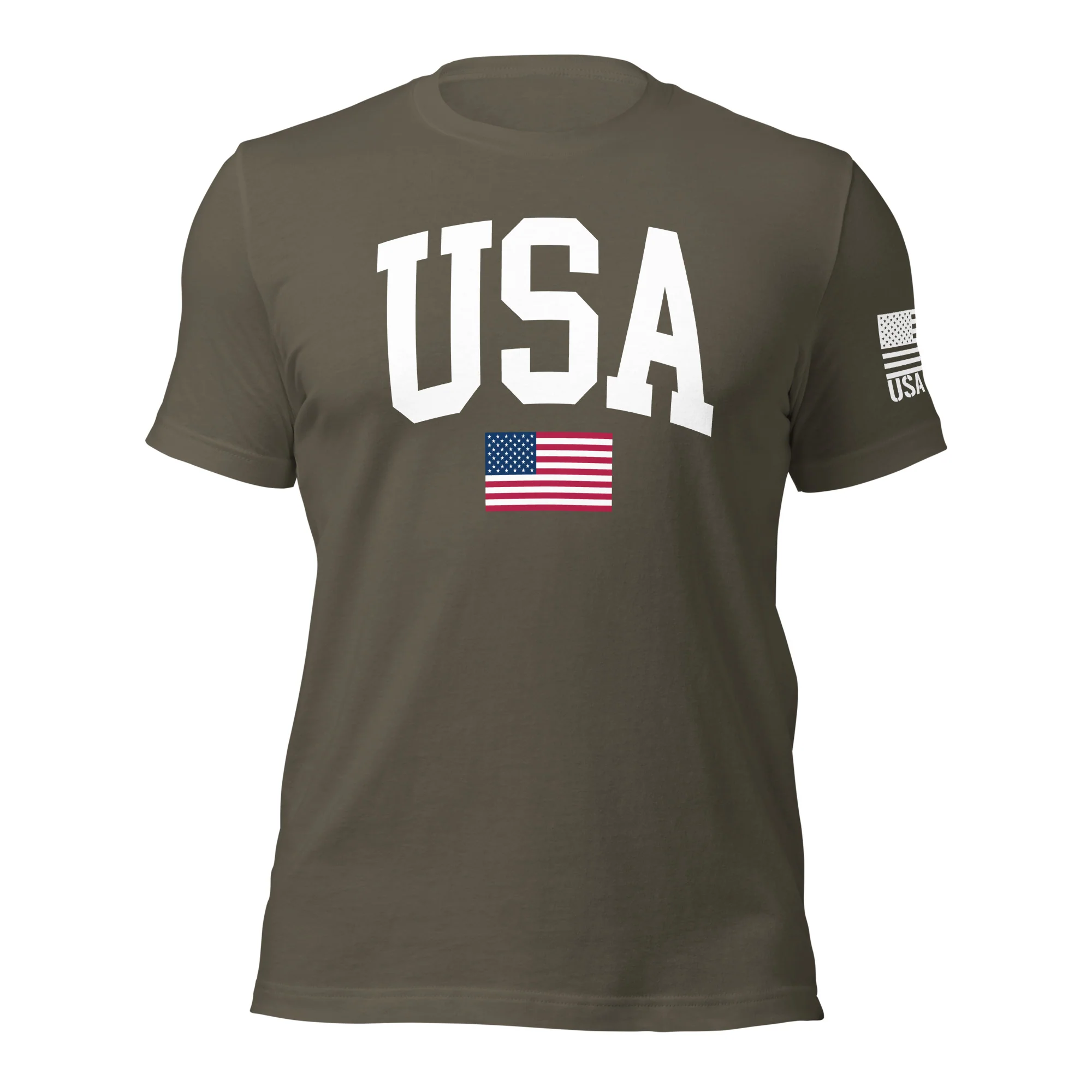 USA Flag T-Shirt Mens & Ladies Unisex Tee | DTF Printing - Image 54