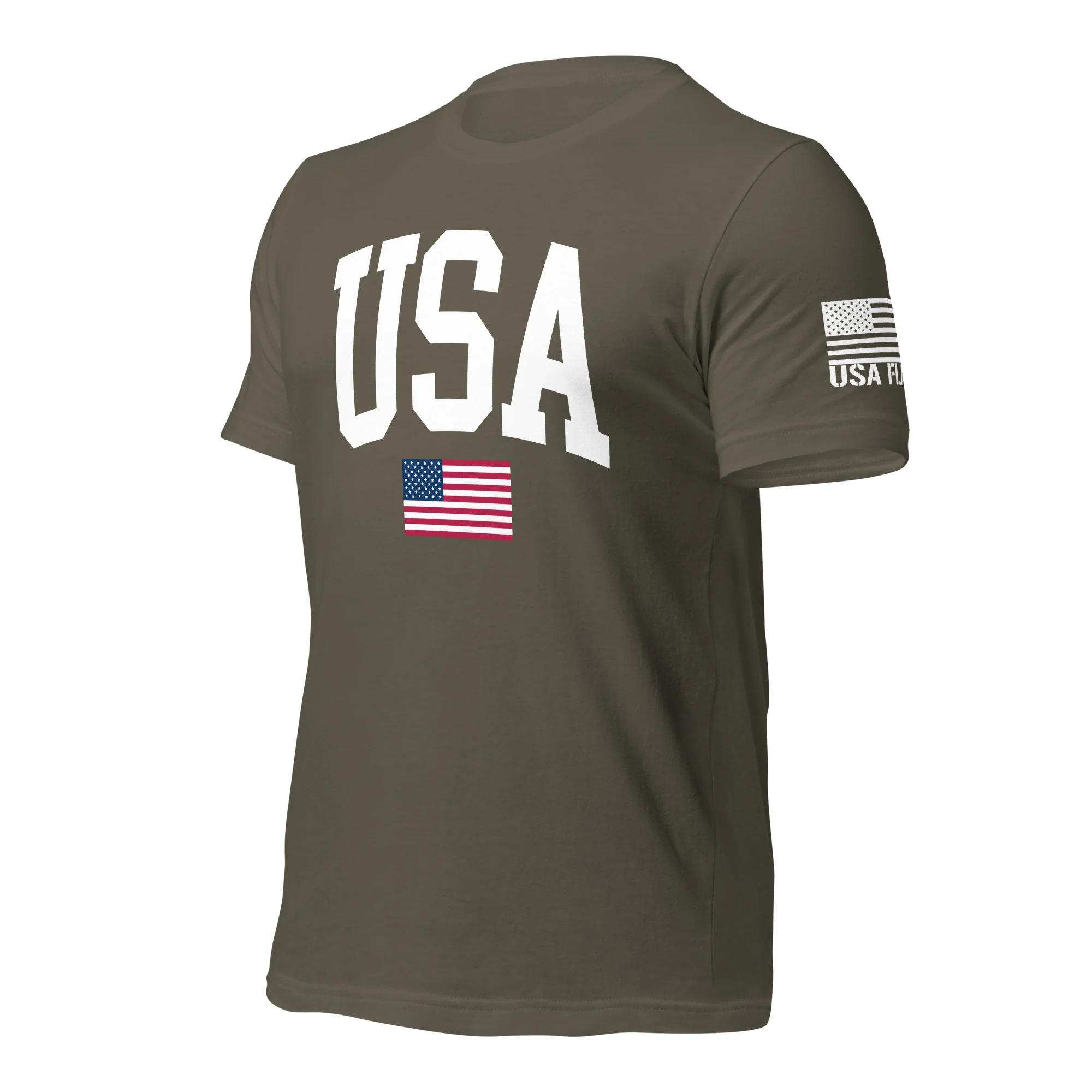 USA Flag T-Shirt Mens & Ladies Unisex Tee | DTF Printing - Image 55