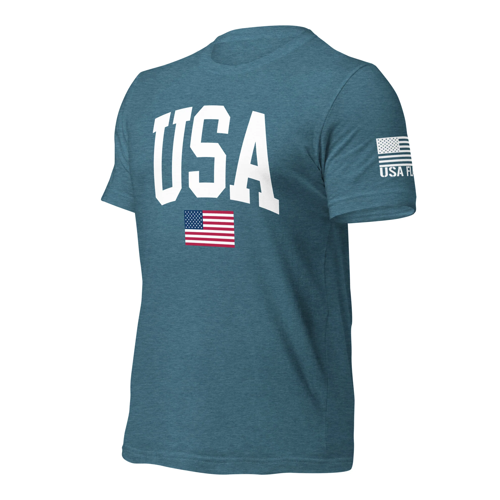 USA Flag T-Shirt Mens & Ladies Unisex Tee | DTF Printing - Image 63