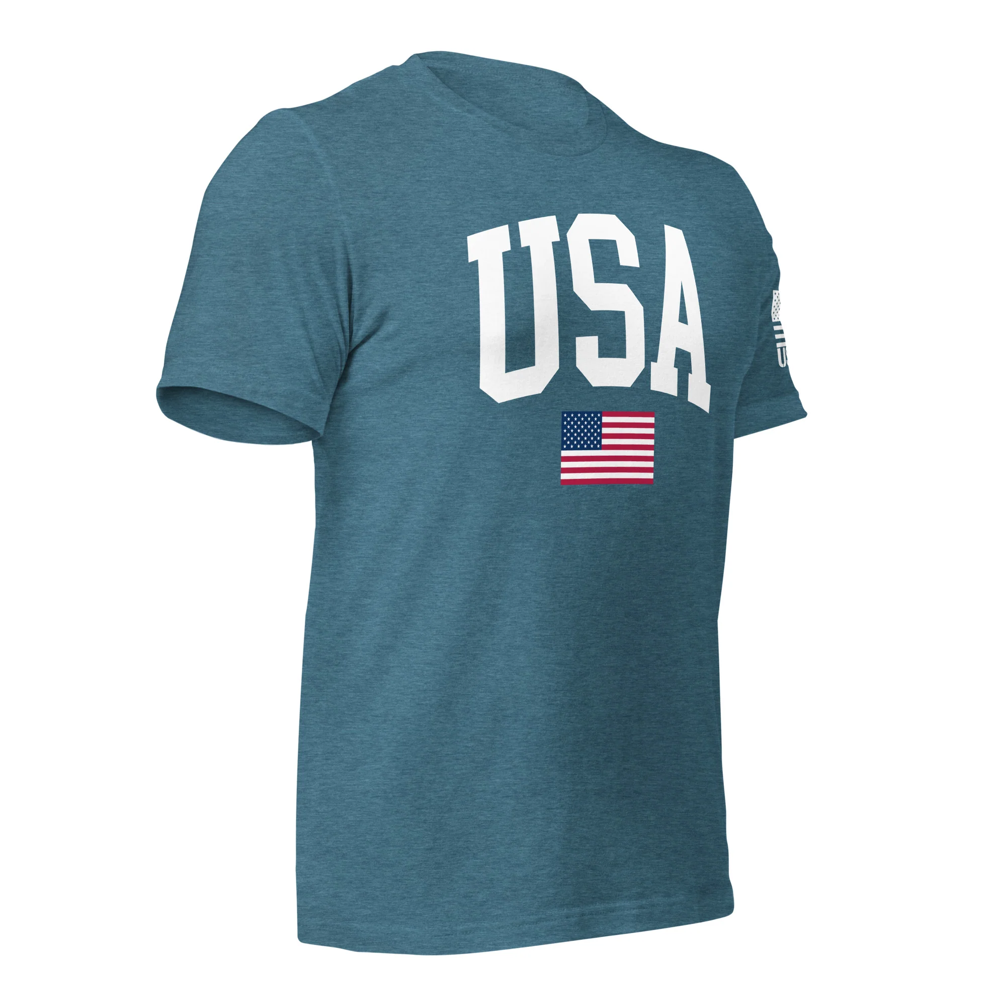 USA Flag T-Shirt Mens & Ladies Unisex Tee | DTF Printing - Image 64