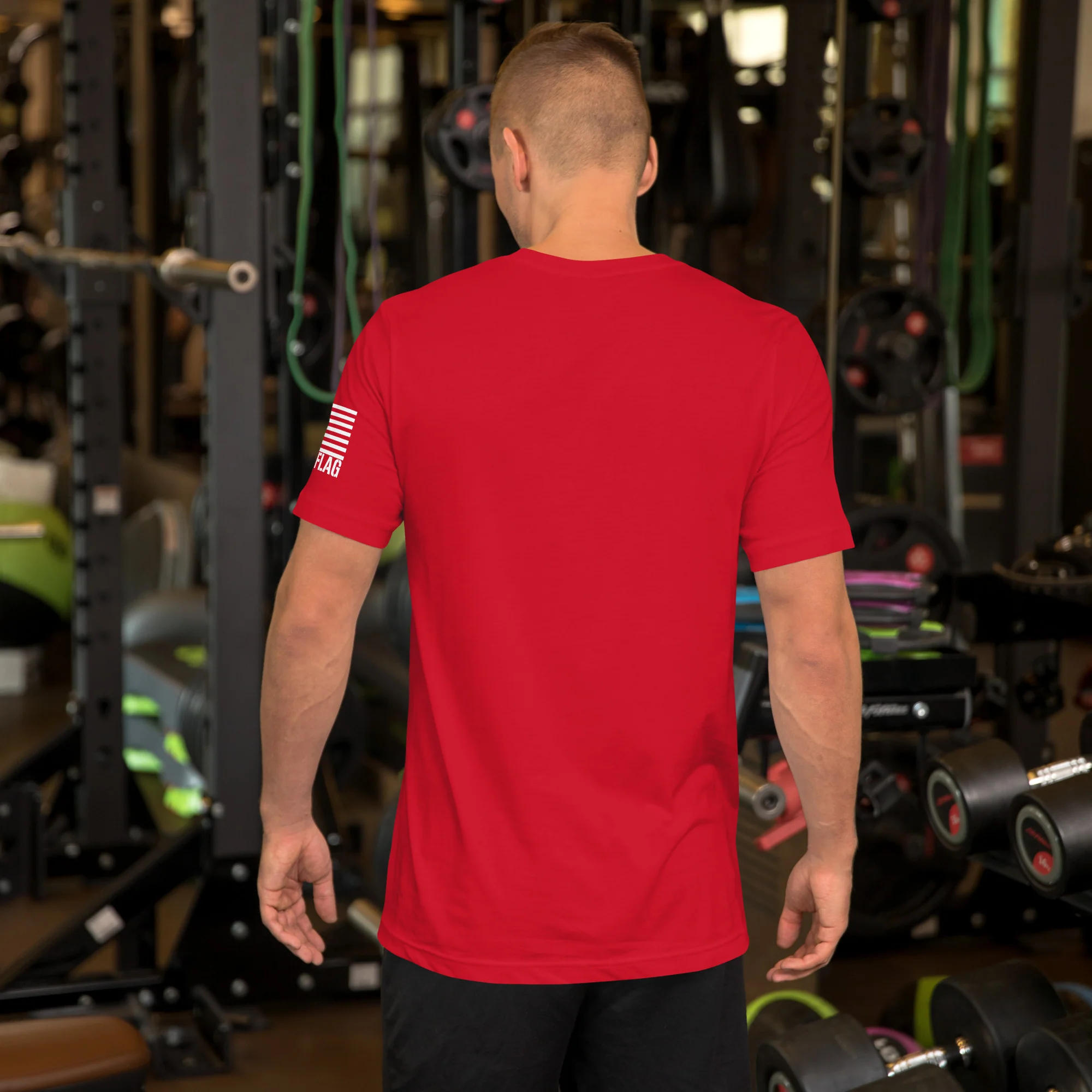 USA Flag T-Shirt Mens & Ladies Unisex Tee | DTF Printing - Image 7