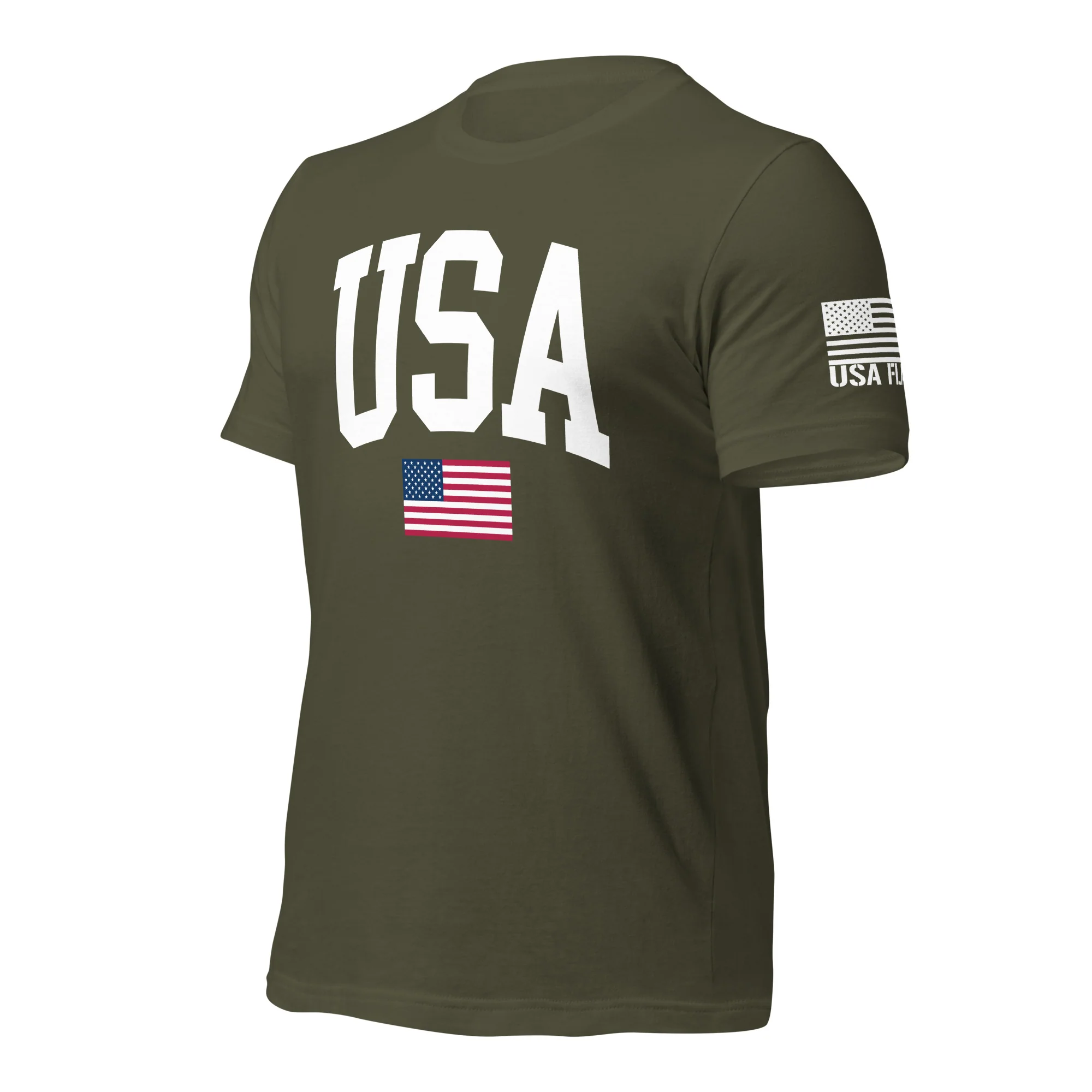 USA Flag T-Shirt Mens & Ladies Unisex Tee | DTF Printing - Image 75