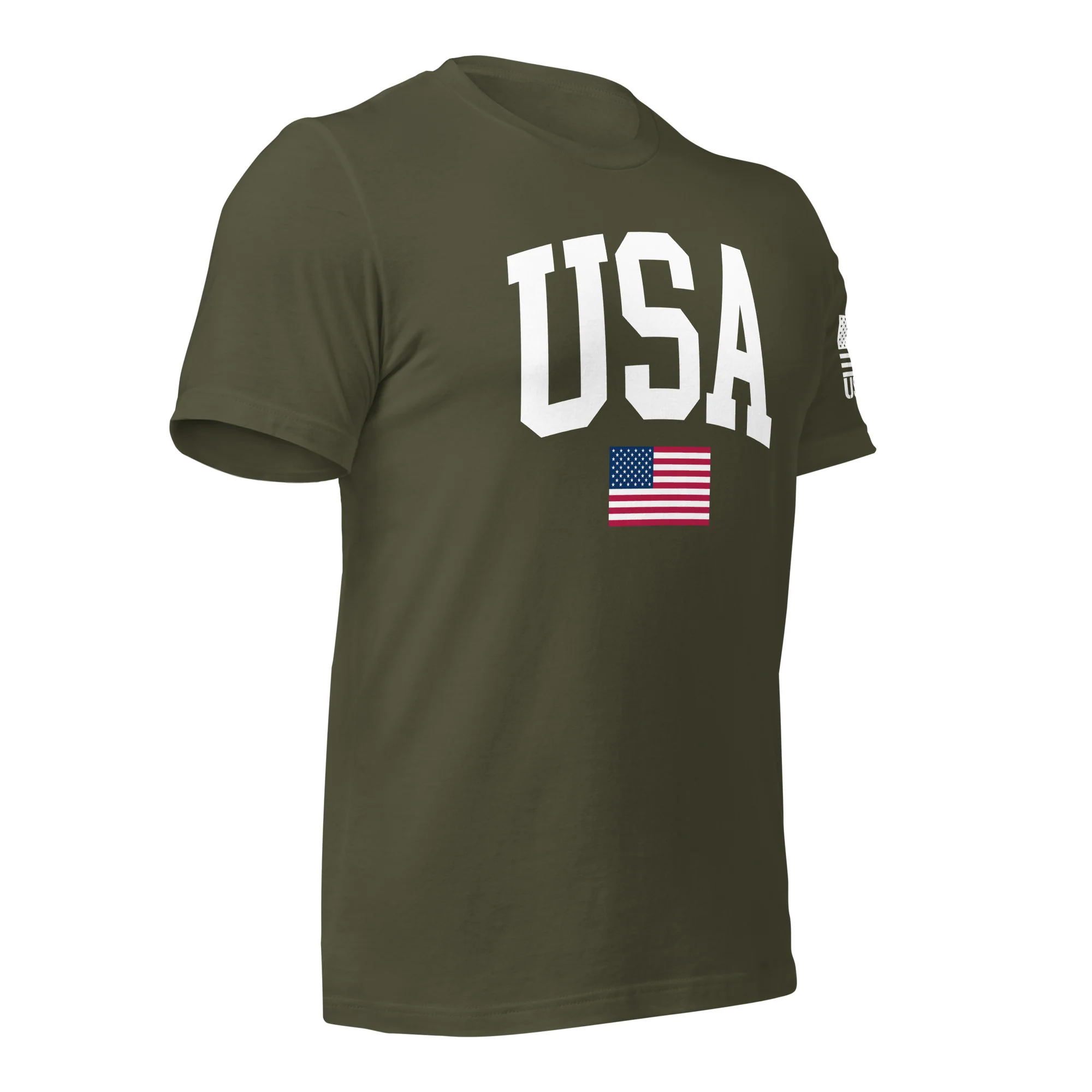 USA Flag T-Shirt Mens & Ladies Unisex Tee | DTF Printing - Image 76