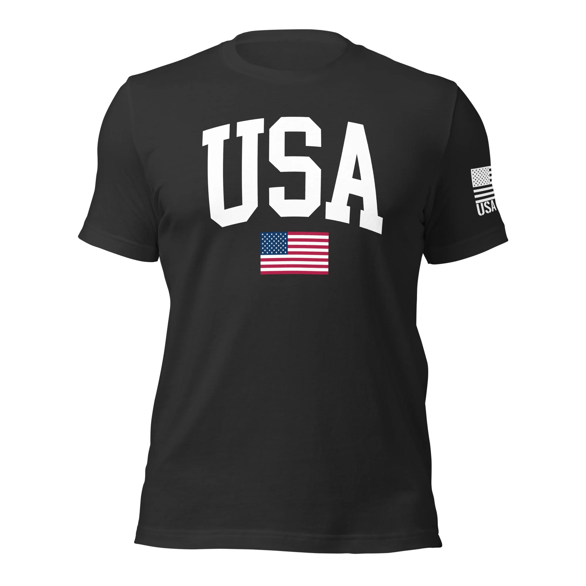 USA Flag T-Shirt Mens & Ladies Unisex Tee | DTF Printing - Image 78