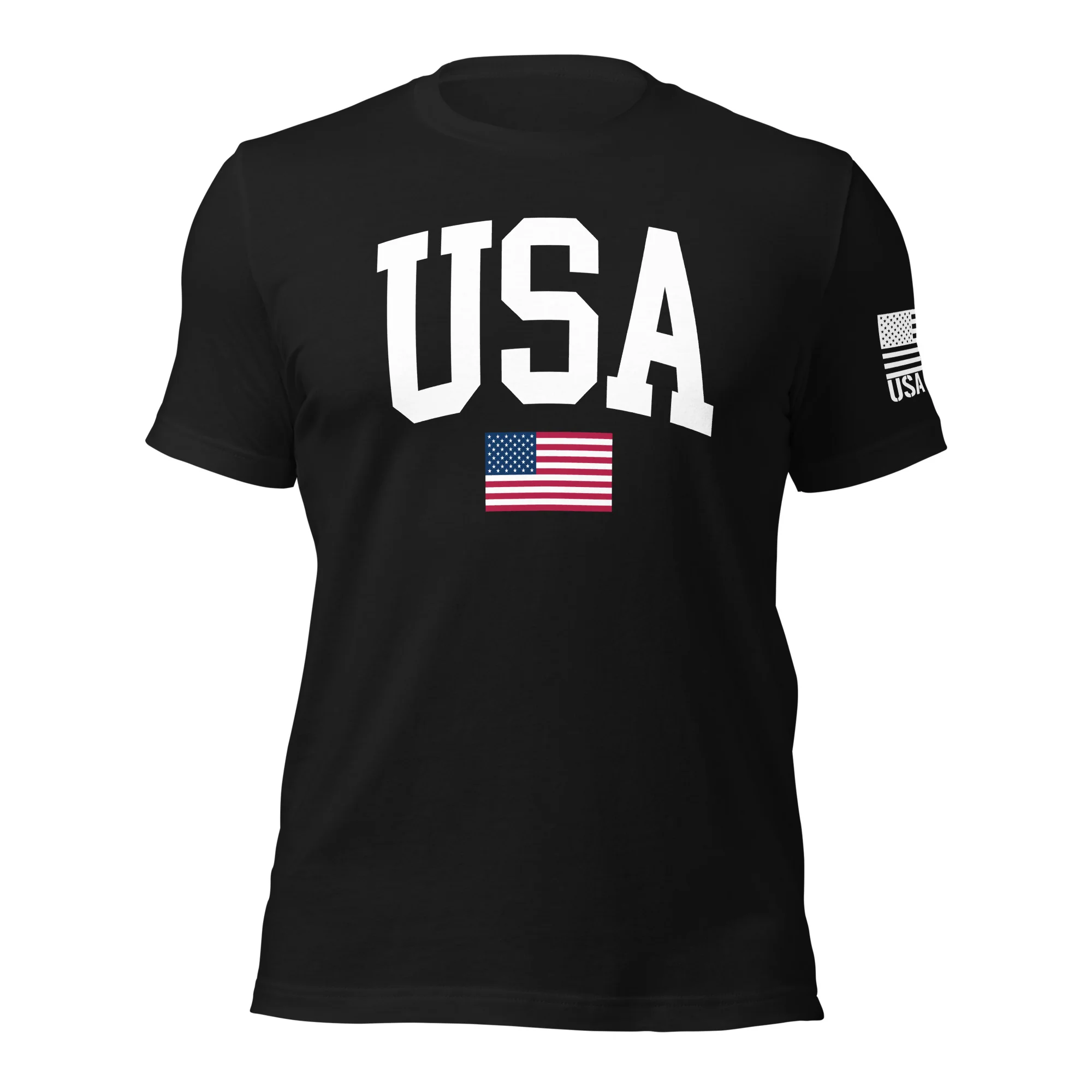 USA Flag T-Shirt Mens & Ladies Unisex Tee | DTF Printing - Image 82