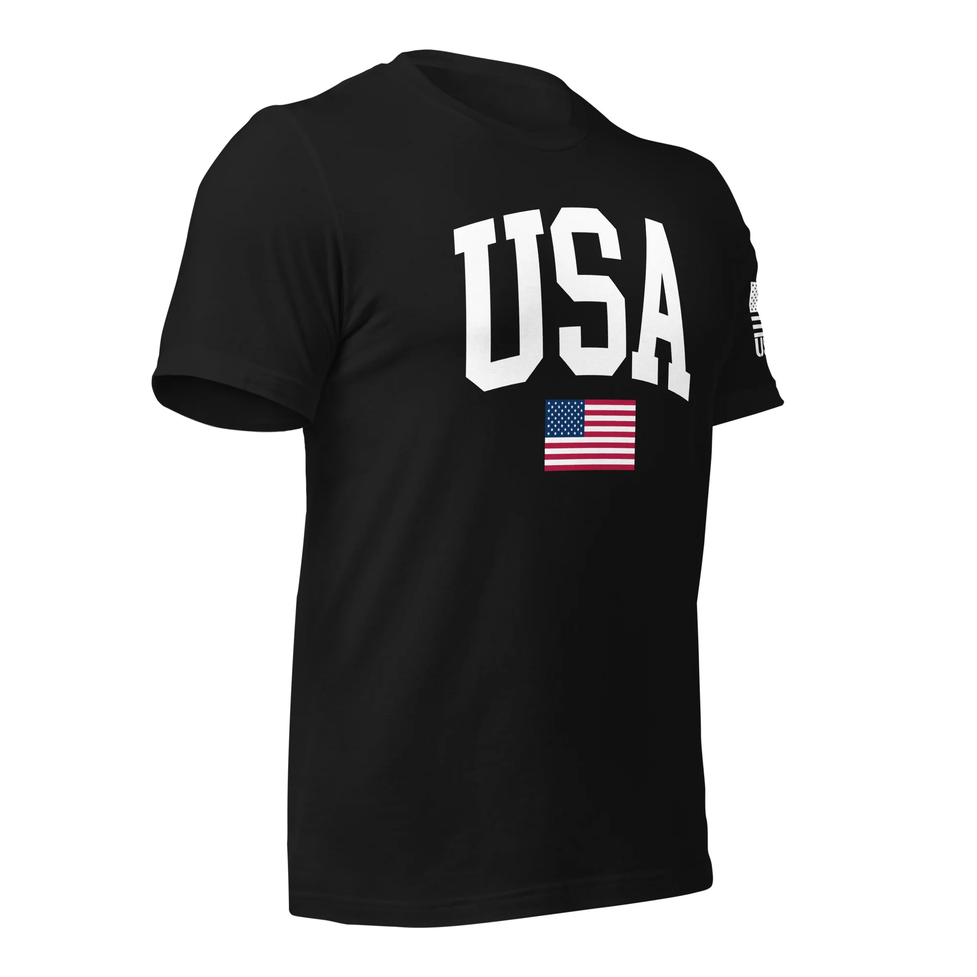 USA Flag T-Shirt Mens & Ladies Unisex Tee | DTF Printing - Image 85