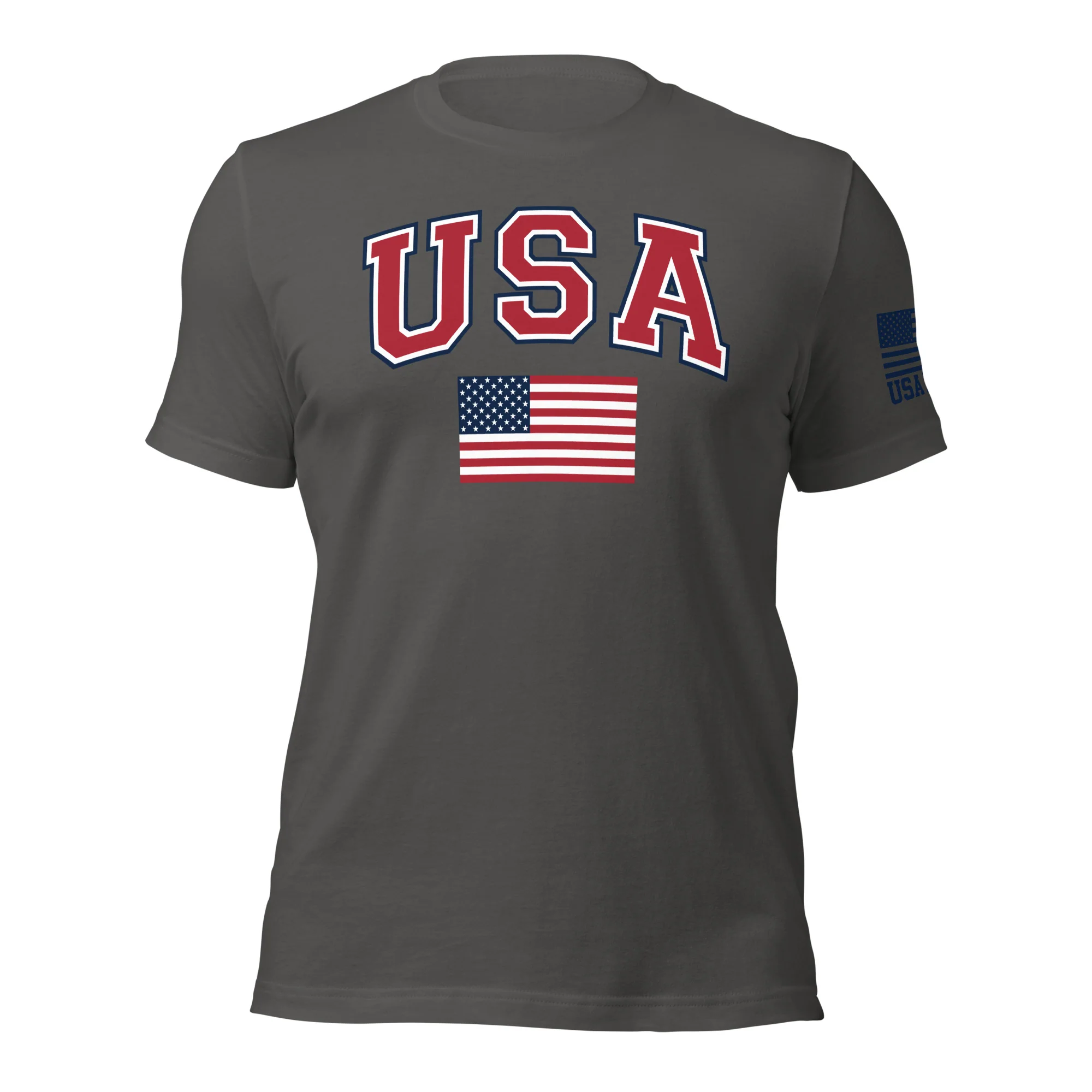 USA Flag T-Shirt | Unisex Shirt | DTG Printing - Image 13