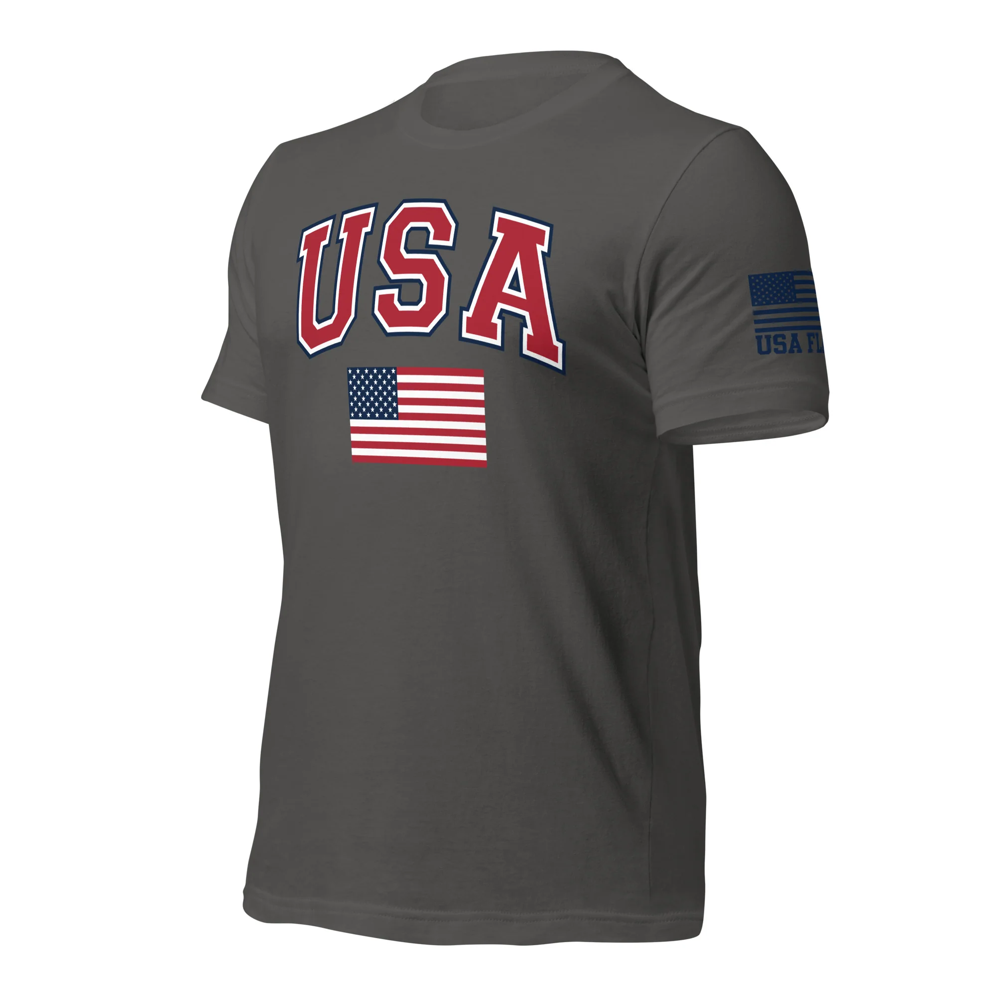 USA Flag T-Shirt | Unisex Shirt | DTG Printing - Image 15