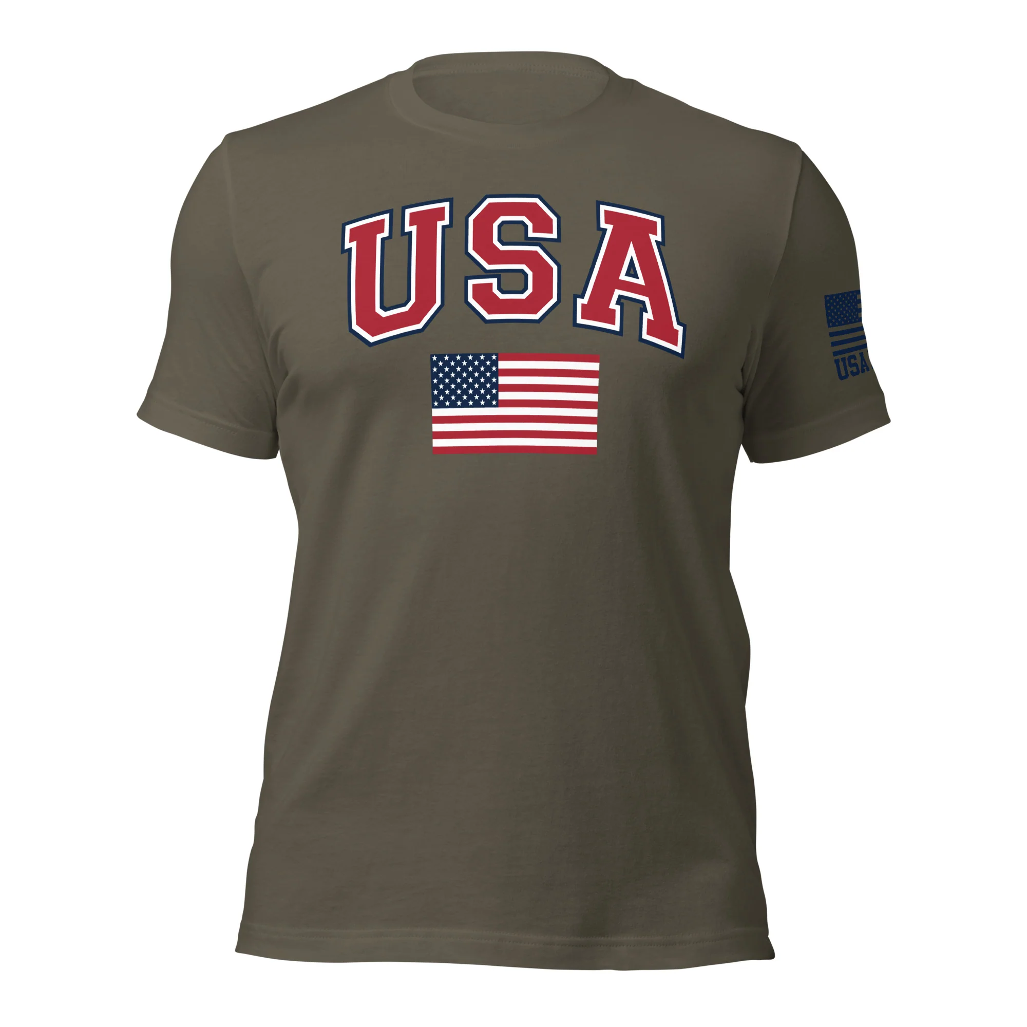 USA Flag T-Shirt | Unisex Shirt | DTG Printing - Image 17