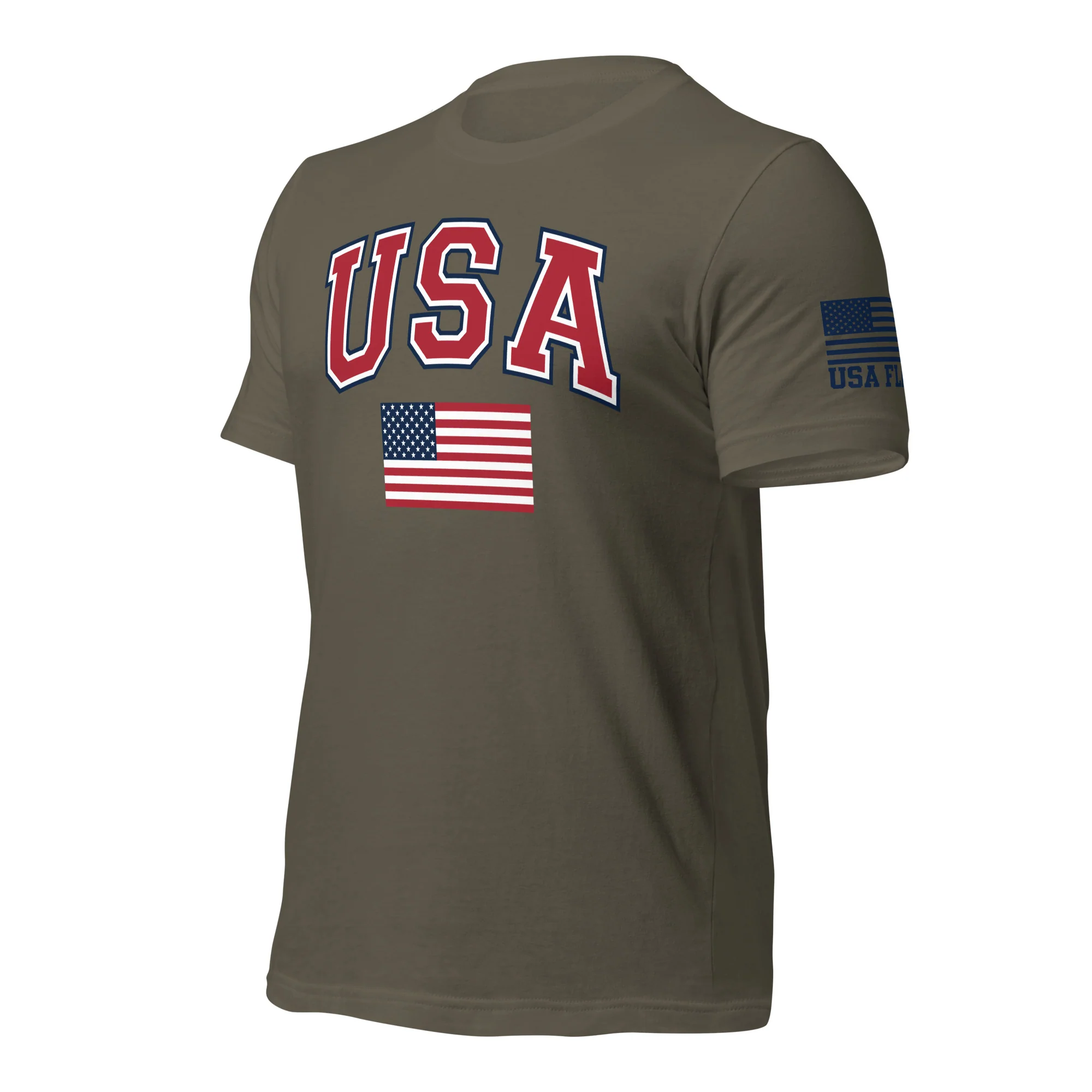 USA Flag T-Shirt | Unisex Shirt | DTG Printing - Image 19