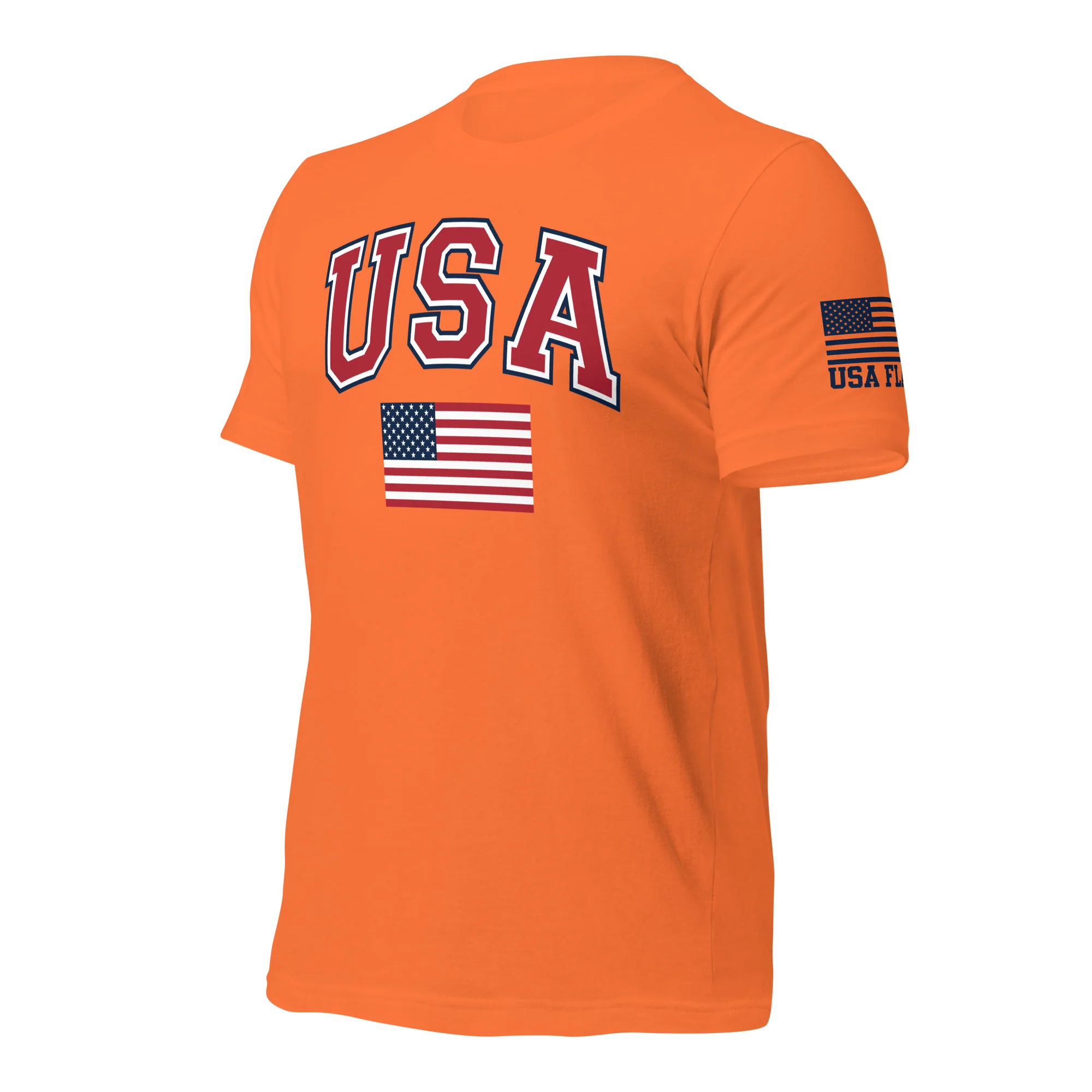 USA Flag T-Shirt | Unisex Shirt | DTG Printing - Image 23