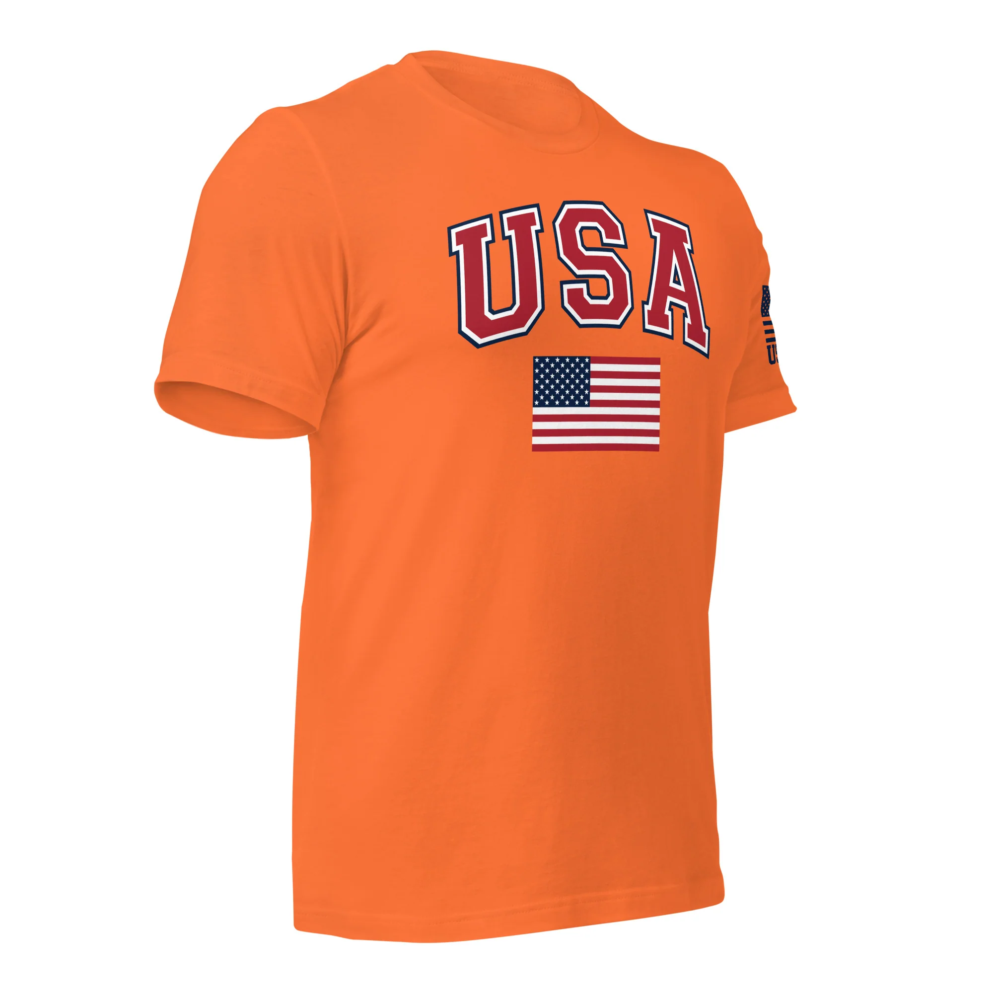 USA Flag T-Shirt | Unisex Shirt | DTG Printing - Image 24