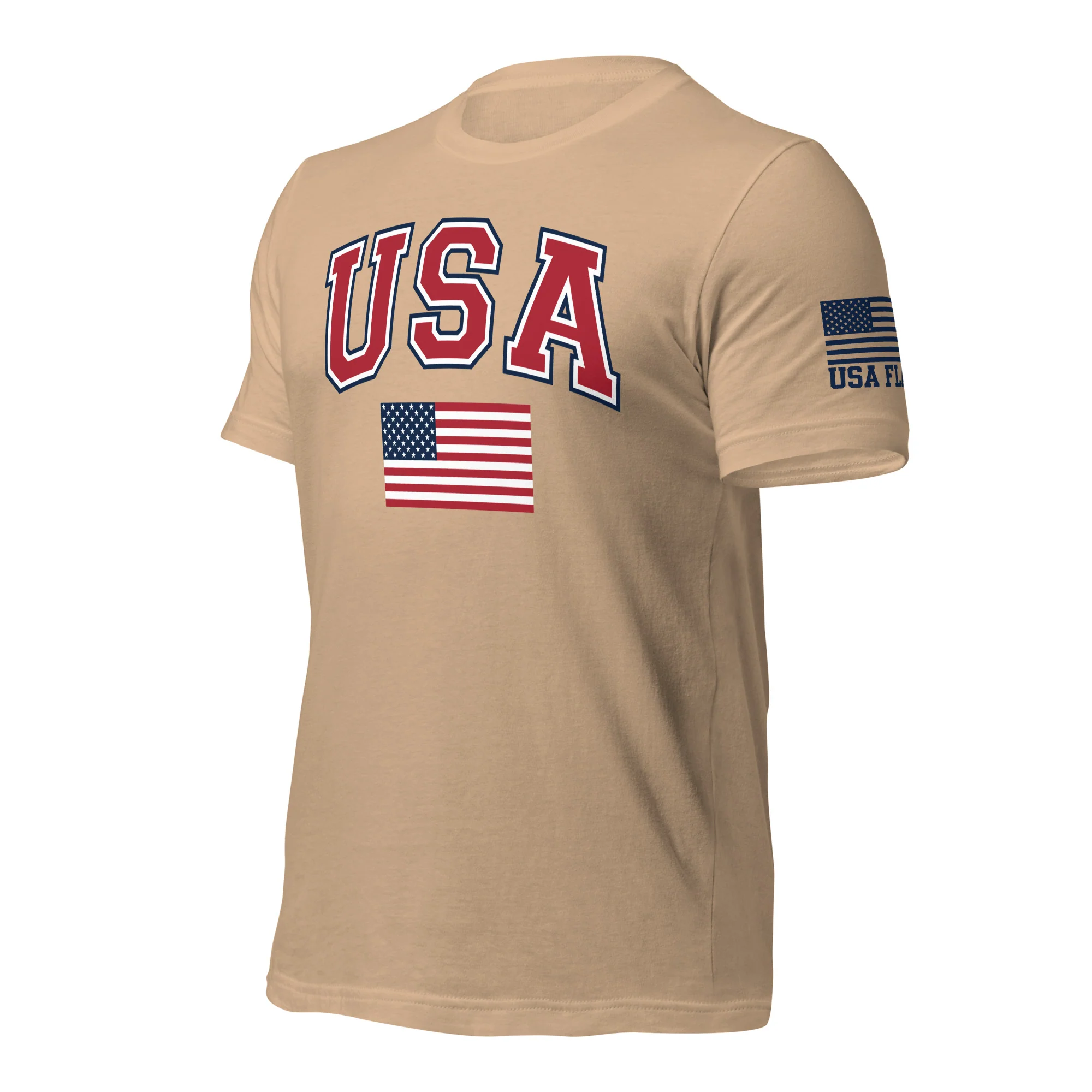 USA Flag T-Shirt | Unisex Shirt | DTG Printing - Image 27