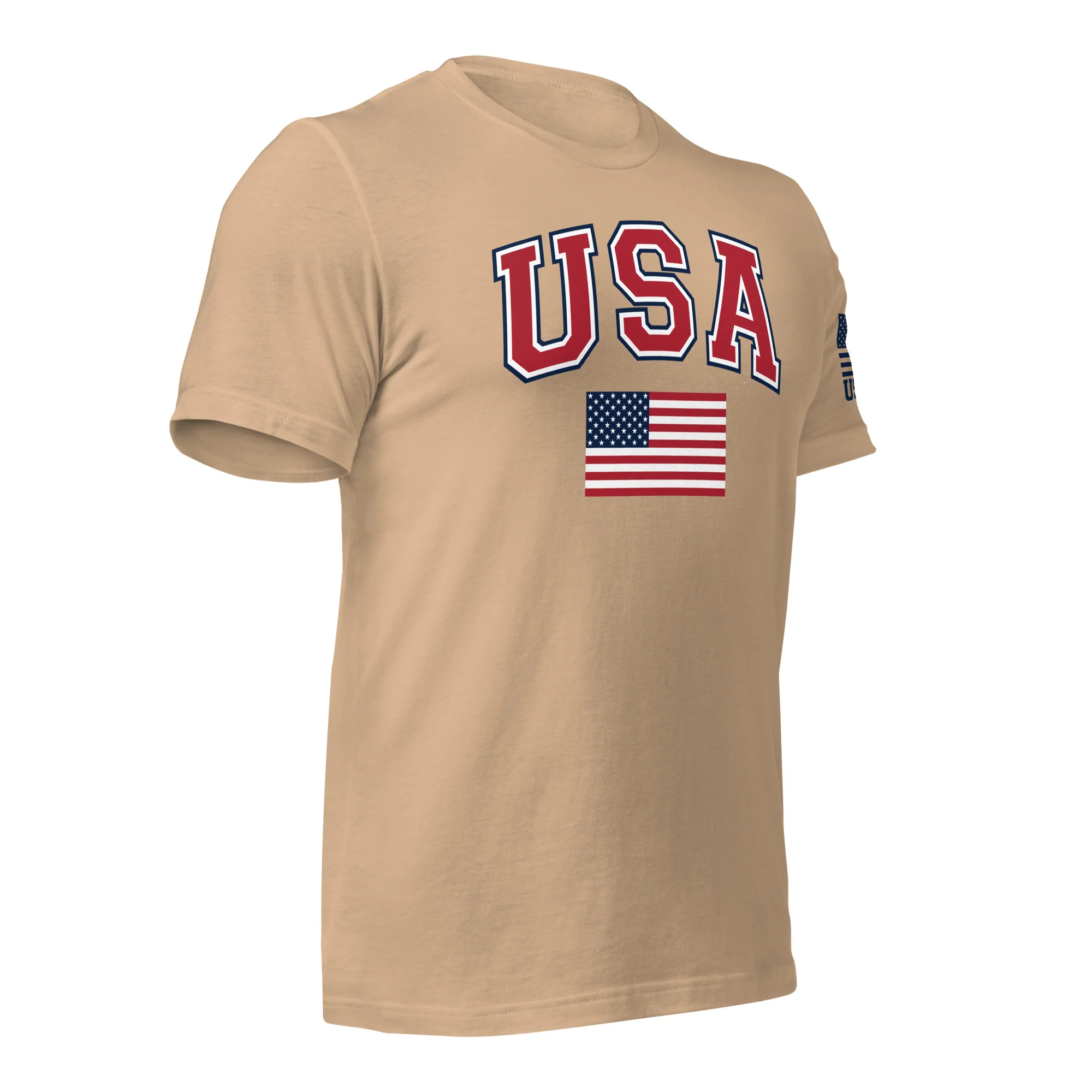 USA Flag T-Shirt | Unisex Shirt | DTG Printing - Image 28