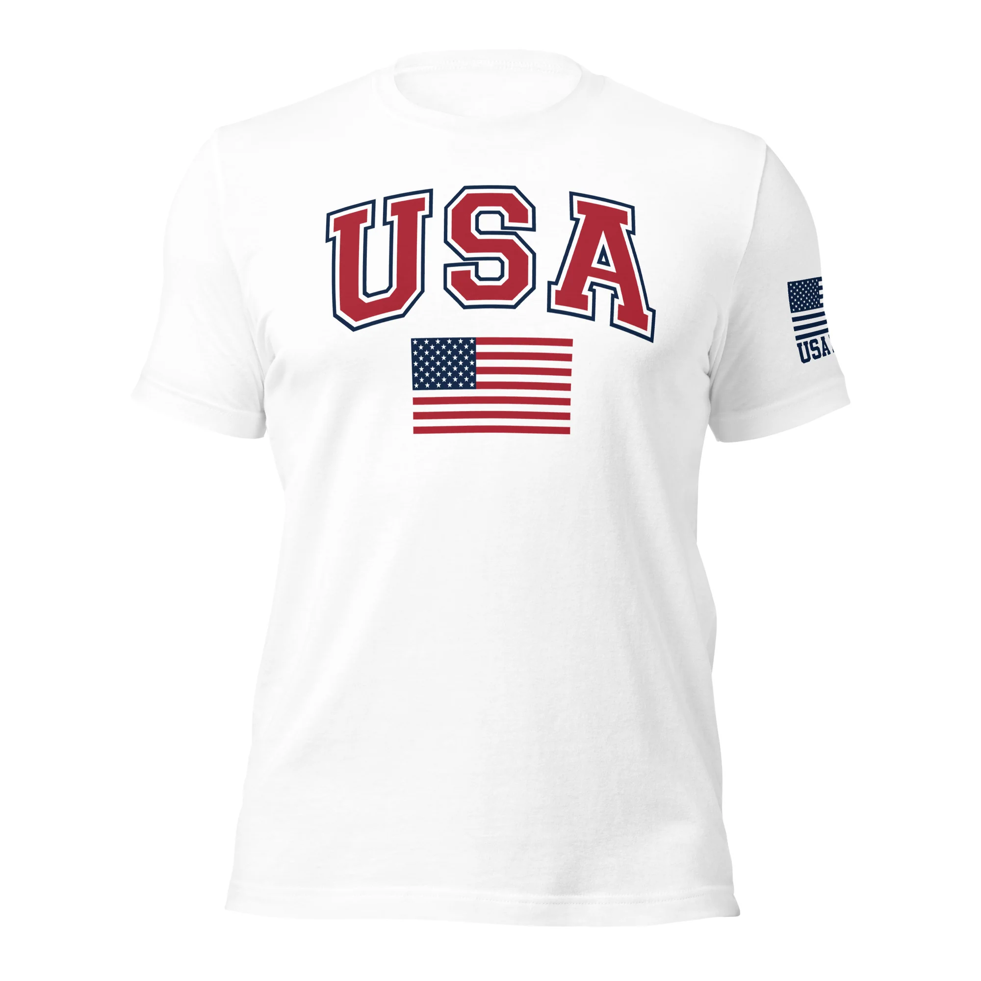 USA Flag T-Shirt | Unisex Shirt | DTG Printing - Image 33