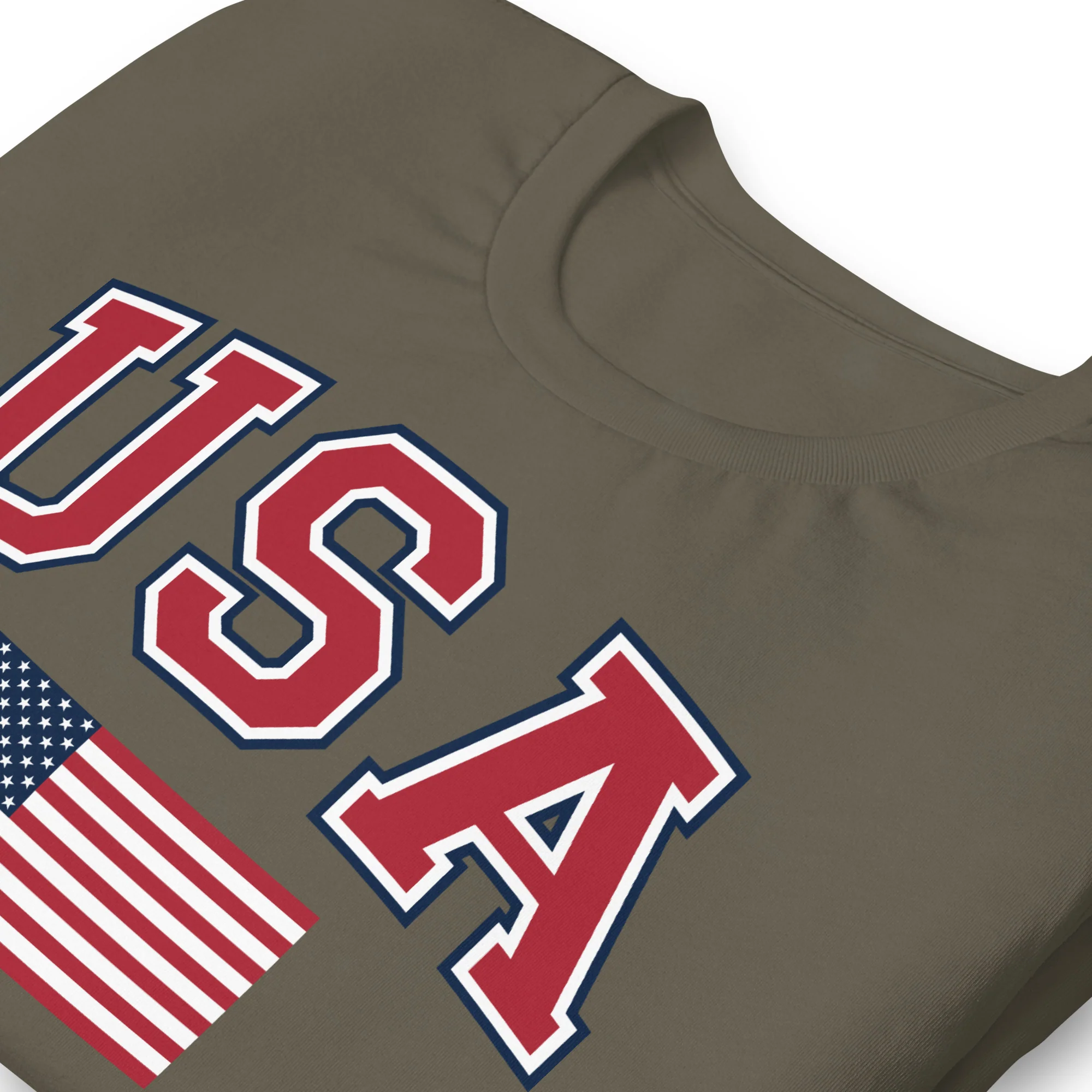 USA Flag T-Shirt | Unisex Shirts | DTF Printing - Image 100