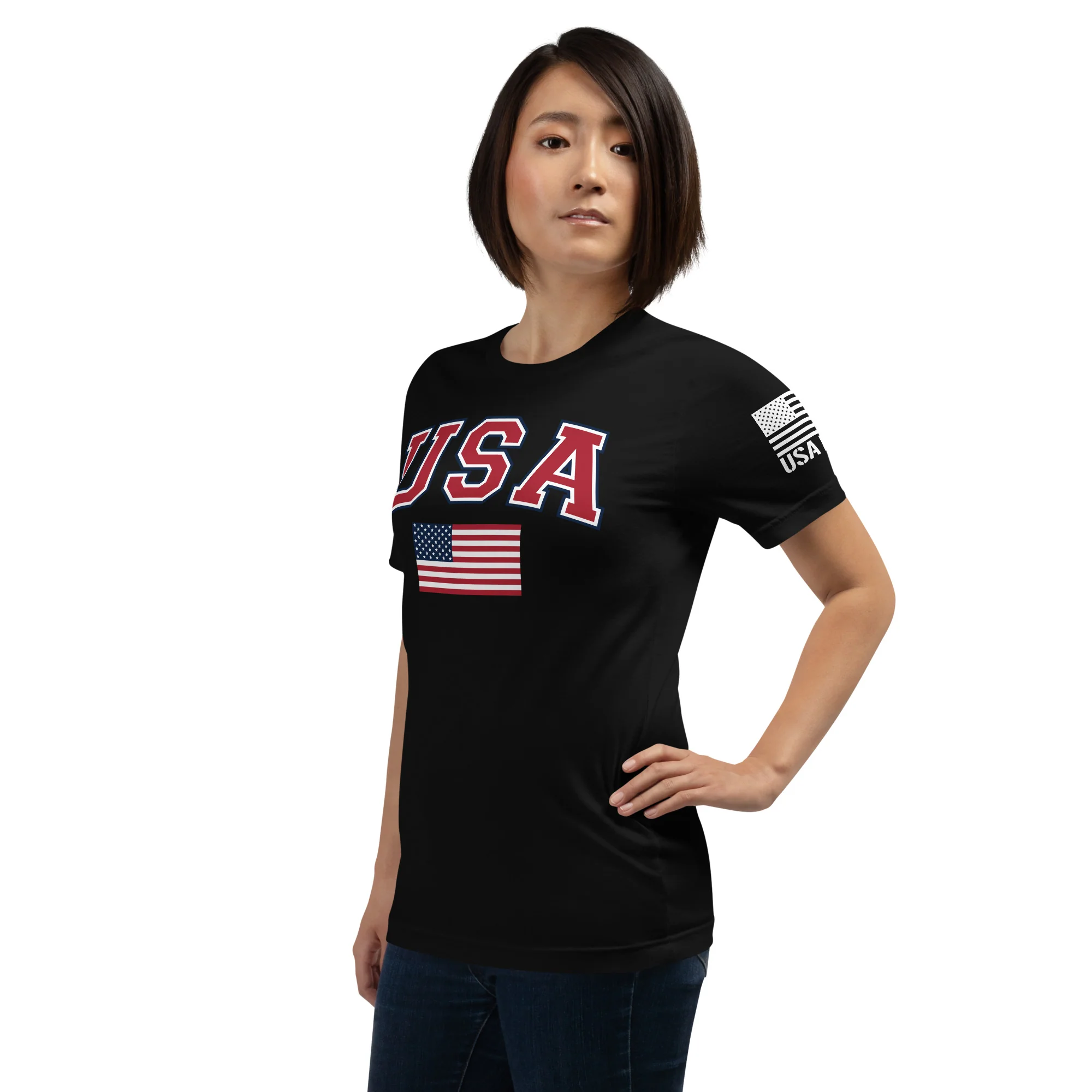 USA Flag T-Shirt | Unisex Shirts | DTF Printing - Image 19