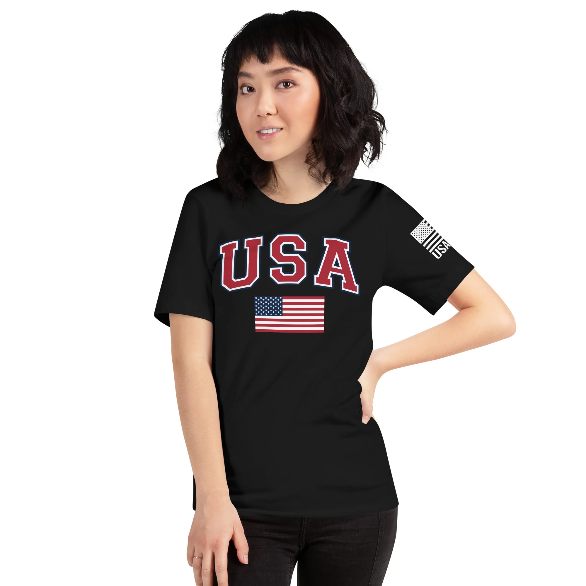 USA Flag T-Shirt | Unisex Shirts | DTF Printing - Image 20