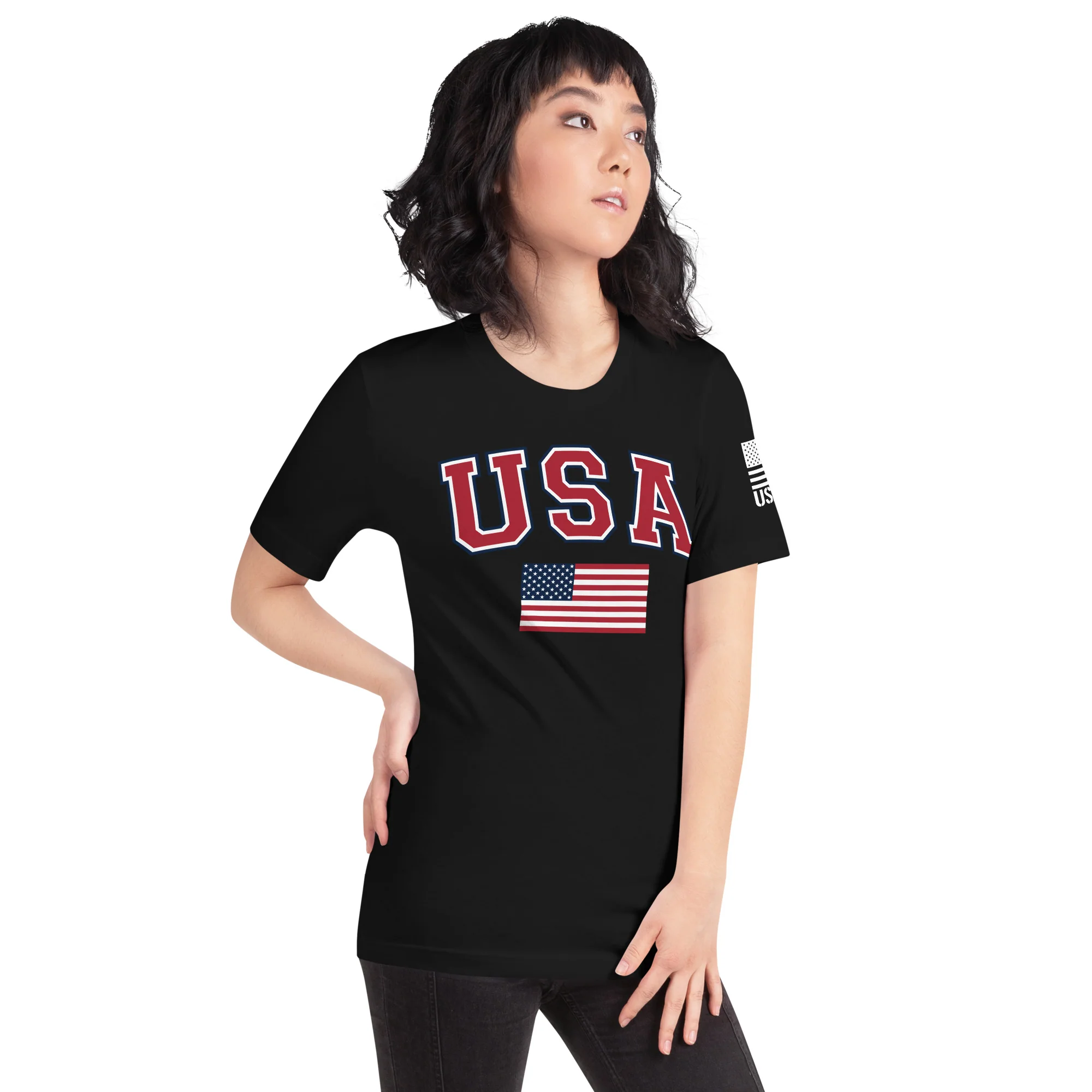 USA Flag T-Shirt | Unisex Shirts | DTF Printing - Image 21