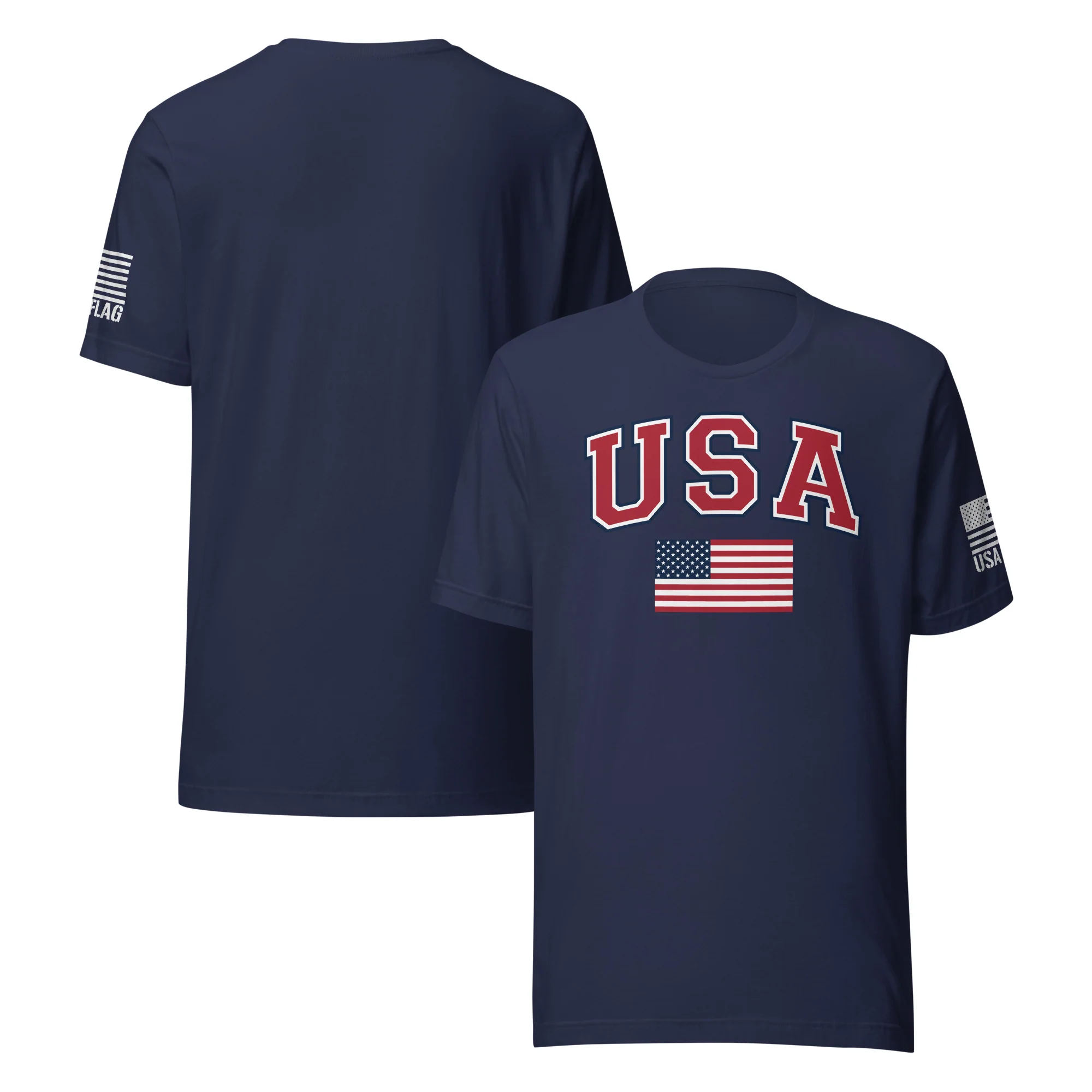 USA Flag T-Shirt | Unisex Shirts | DTF Printing - Image 45