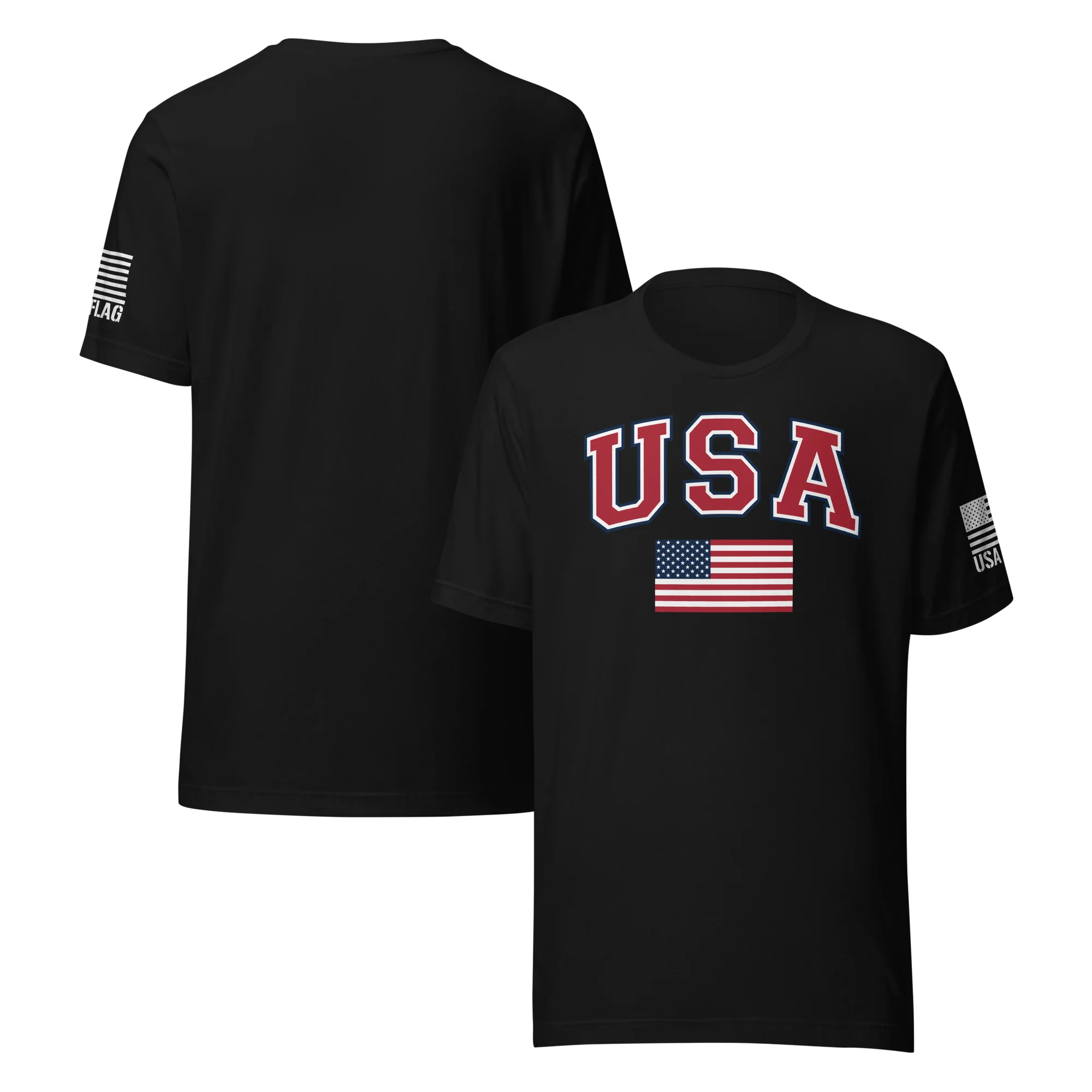 USA Flag T-Shirt | Unisex Shirts | DTF Printing - Image 5