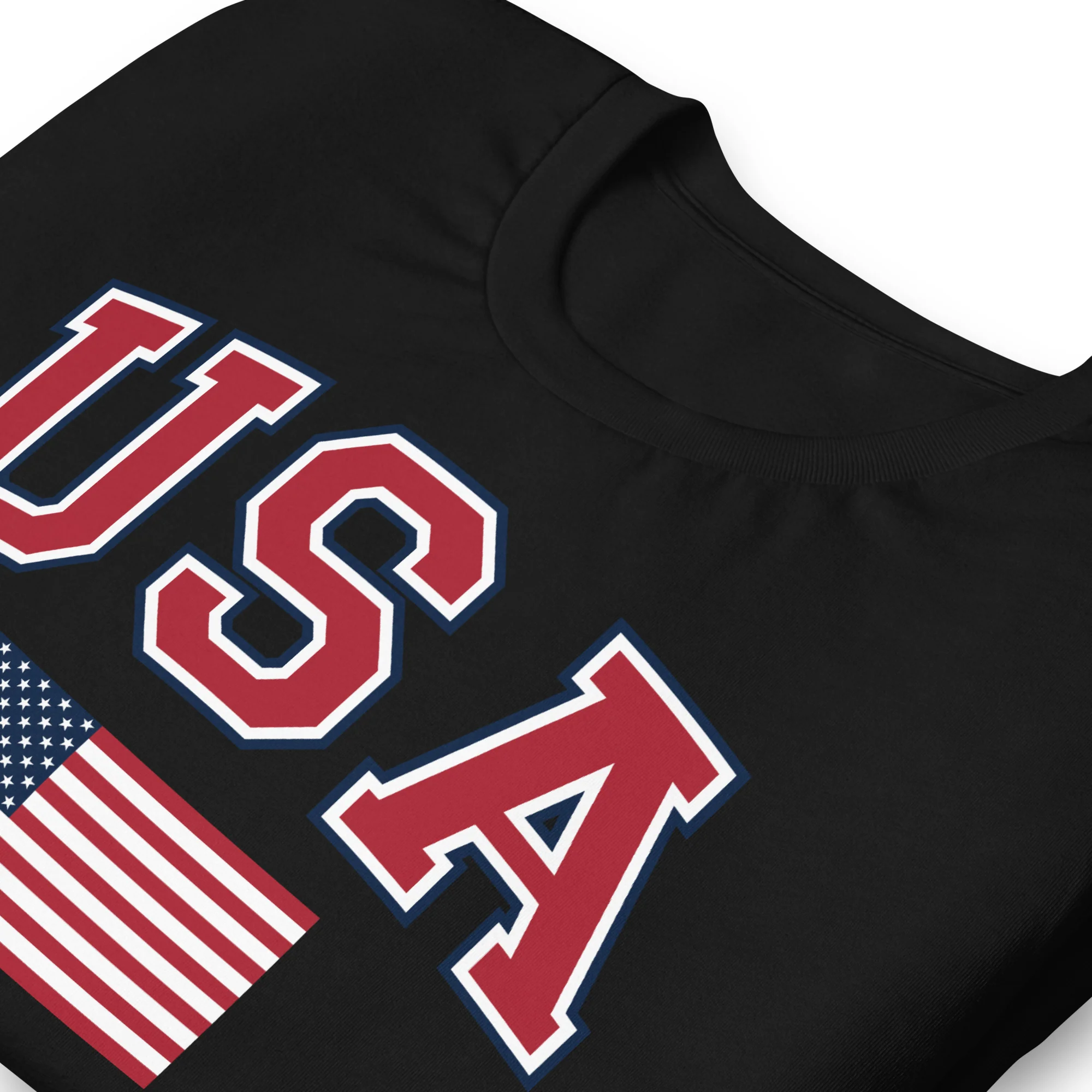 USA Flag T-Shirt | Unisex Shirts | DTF Printing - Image 6
