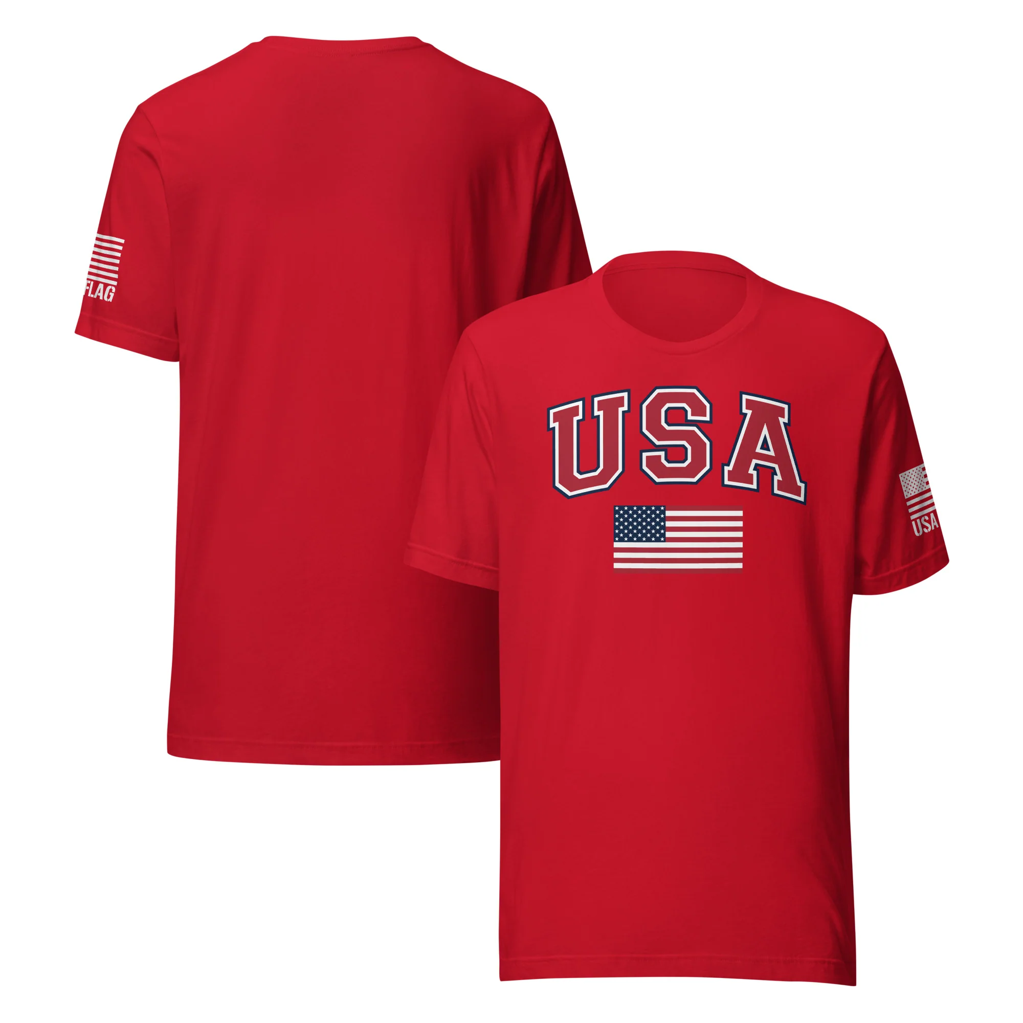USA Flag T-Shirt | Unisex Shirts | DTF Printing - Image 68